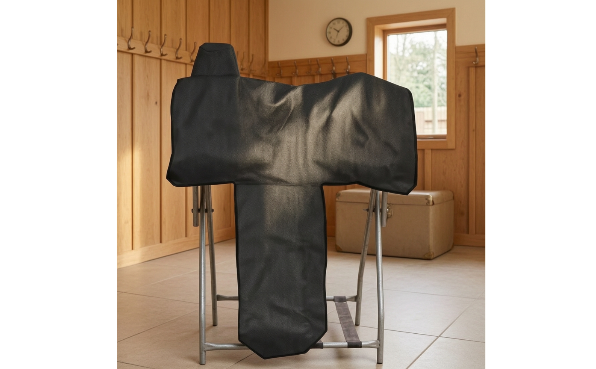 Western Saddle Cover Safeguarding Western Horse Saddle Cover Waterproof for Barn