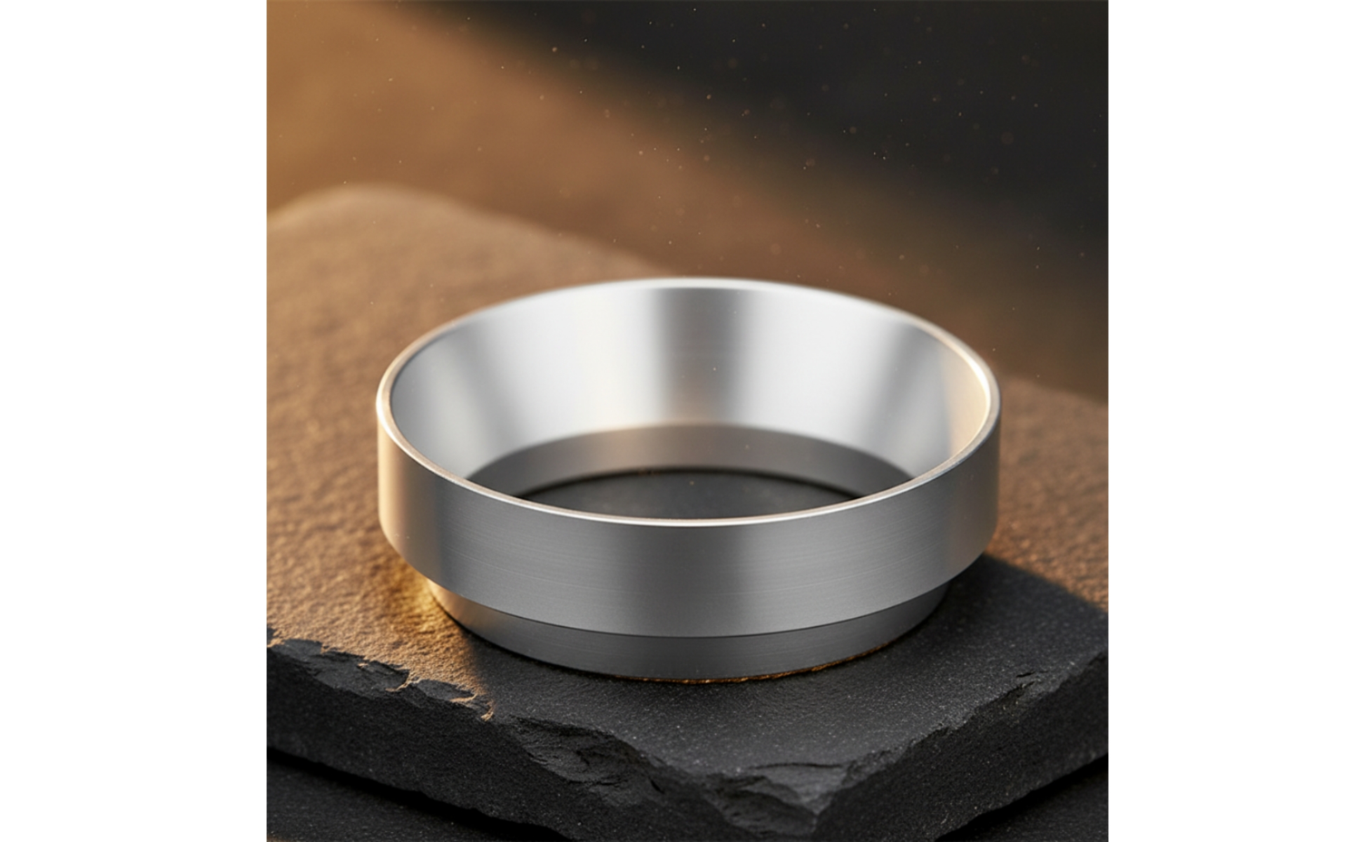Dosierring mit Magnethaftend magnetisch Espressodosierring aus Aluminium