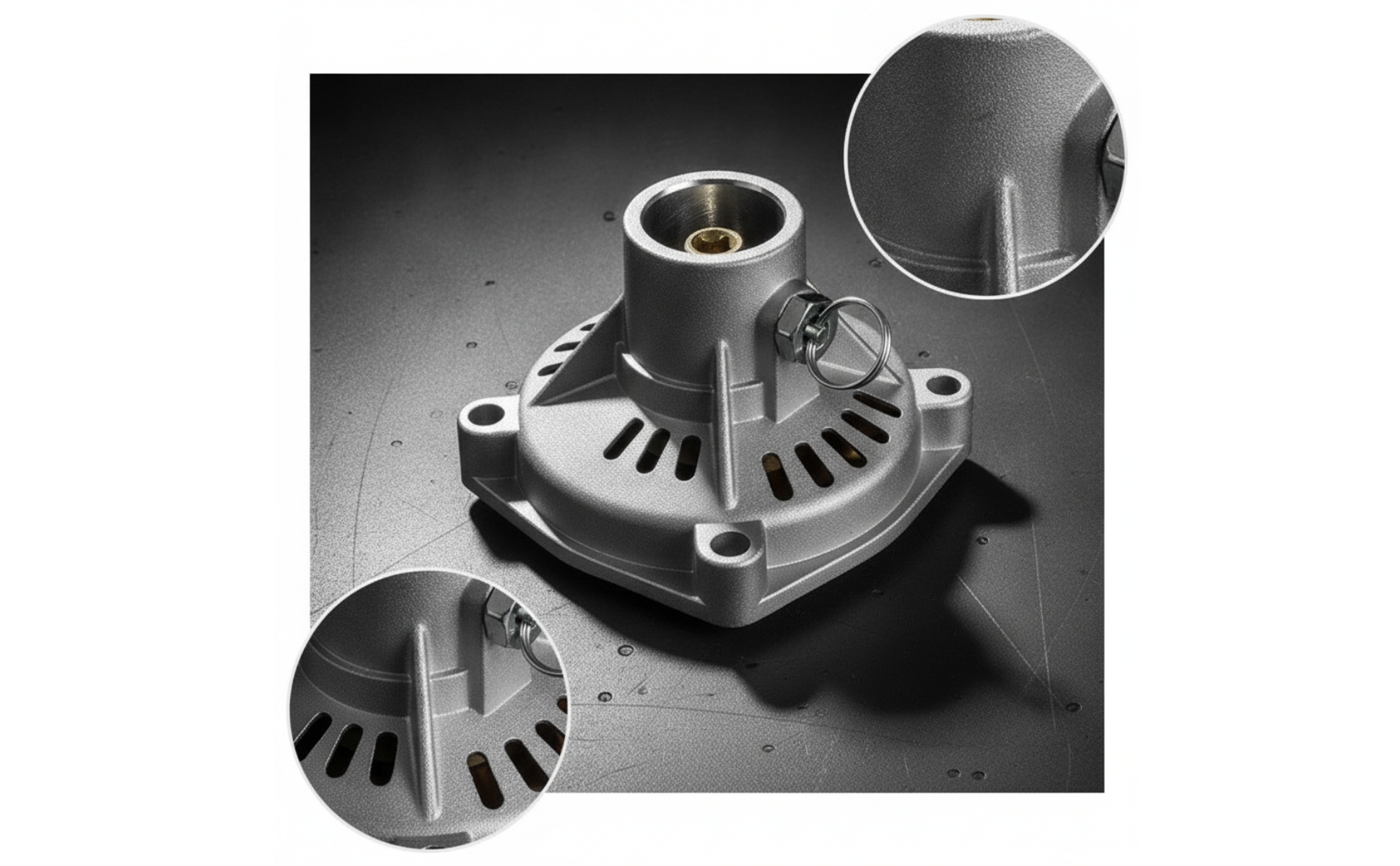 Brush Connection Plate Replacement Trimmer Connection Plate Cast
