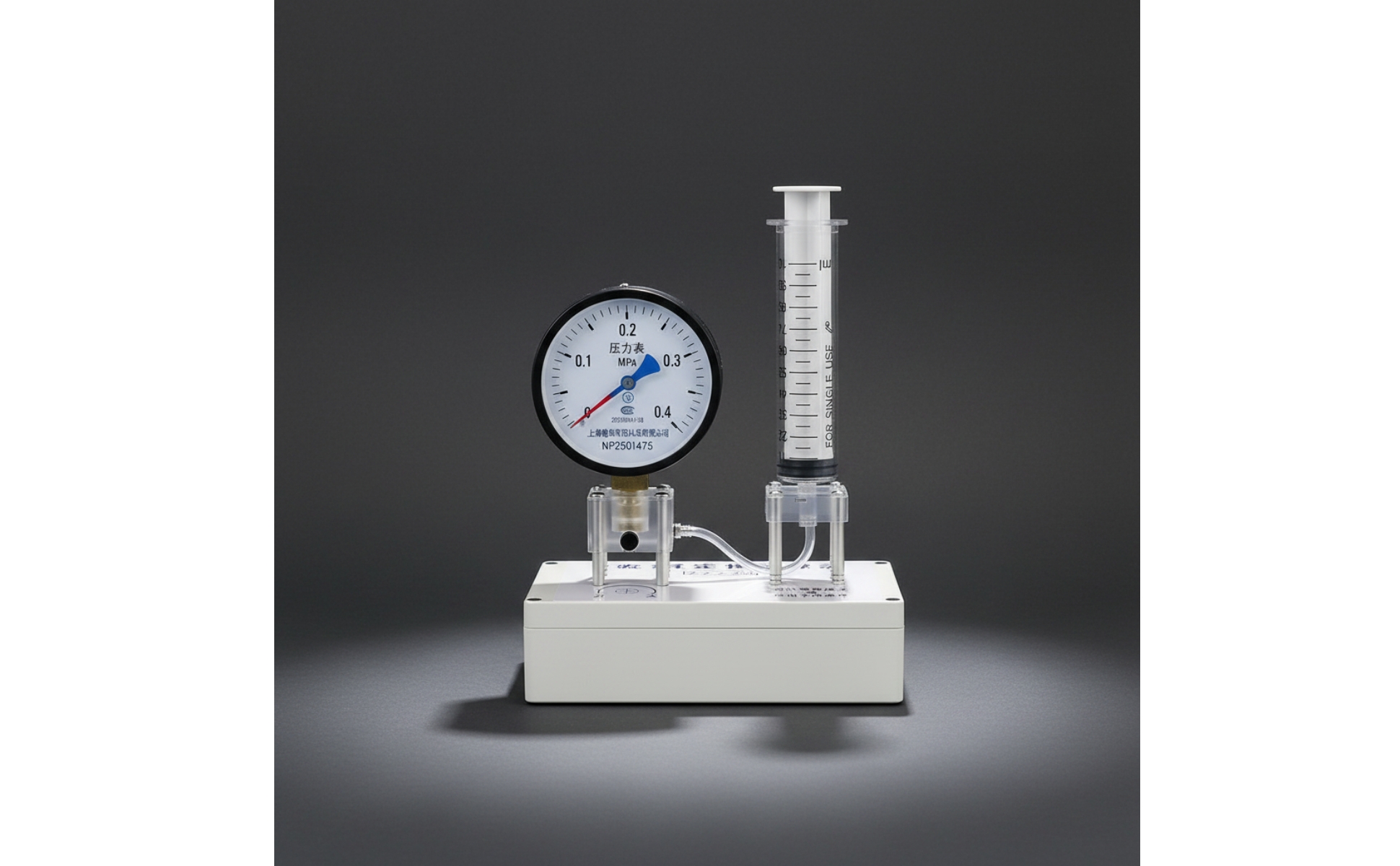 Boyle's Law Apparatus Graduated Gas Law Demonstrator with Clear