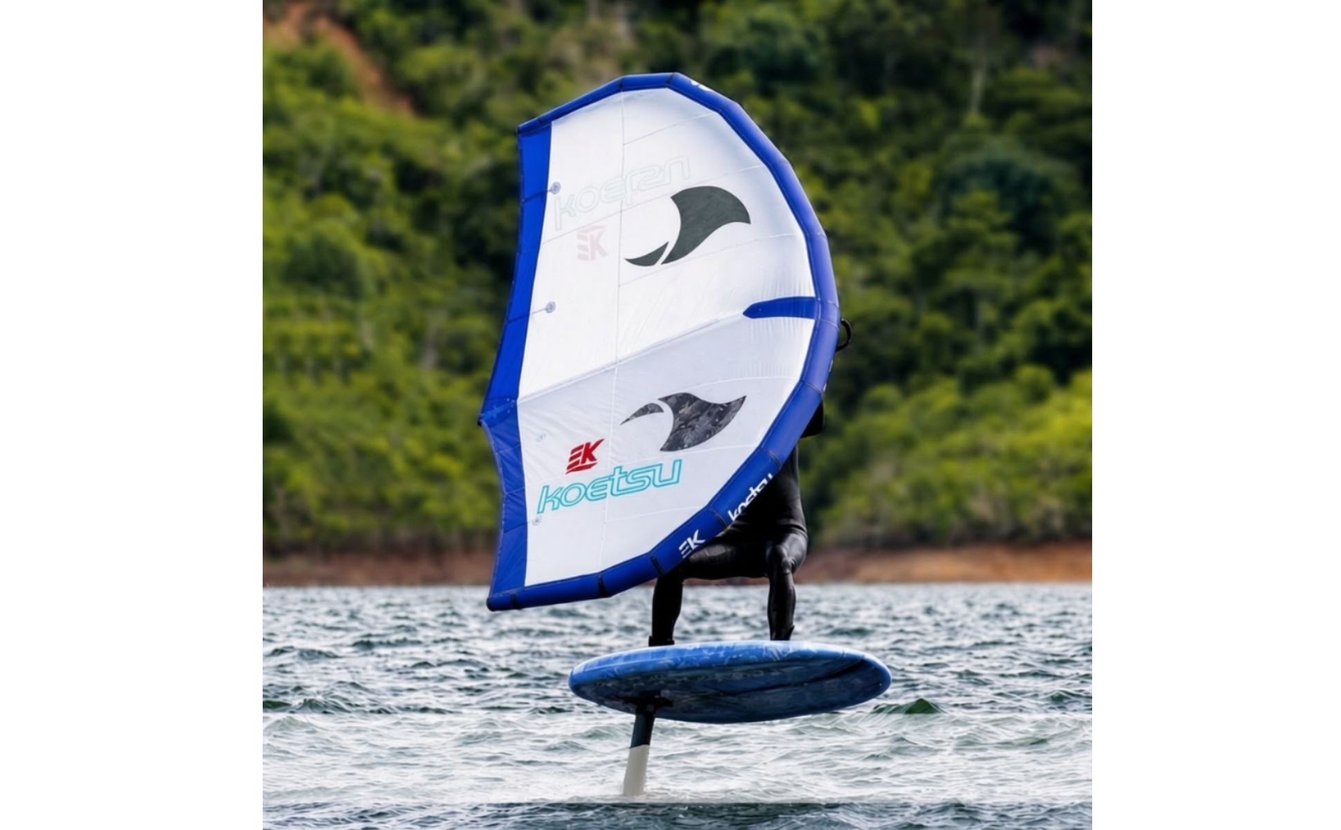 Surfflügel Mit Carbon-Griff Aufblasbar Inflatable Wing Handgehalten Für Foiler