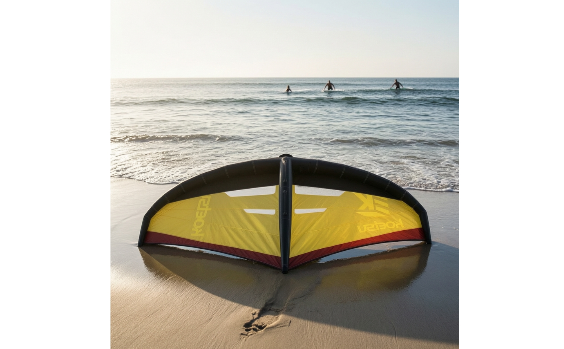 Surfflügel Mit Carbon-Griff Aufblasbar Inflatable Wing Handgehalten Für Foiler