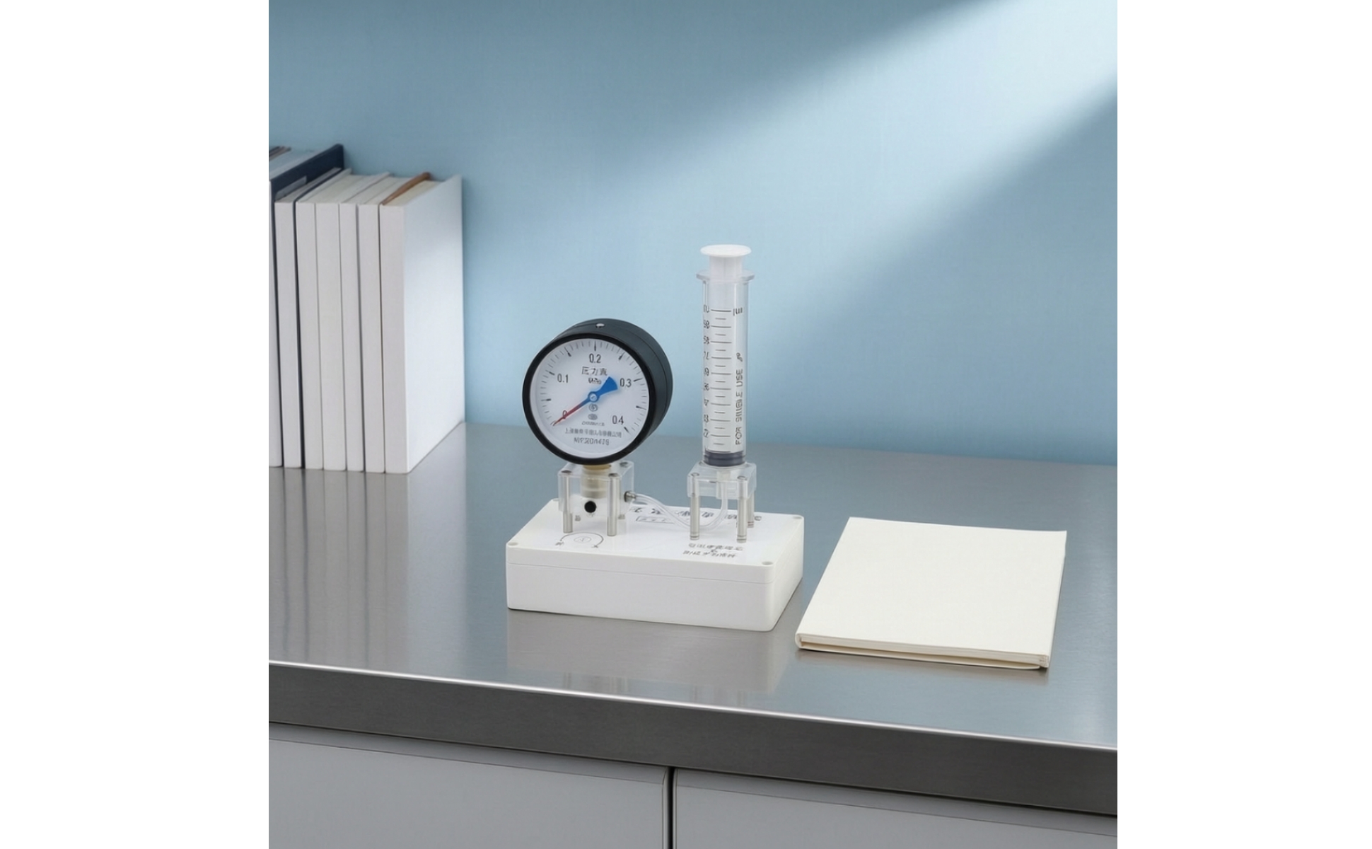 Boyle's Law Apparatus Graduated Gas Law Demonstrator with Clear