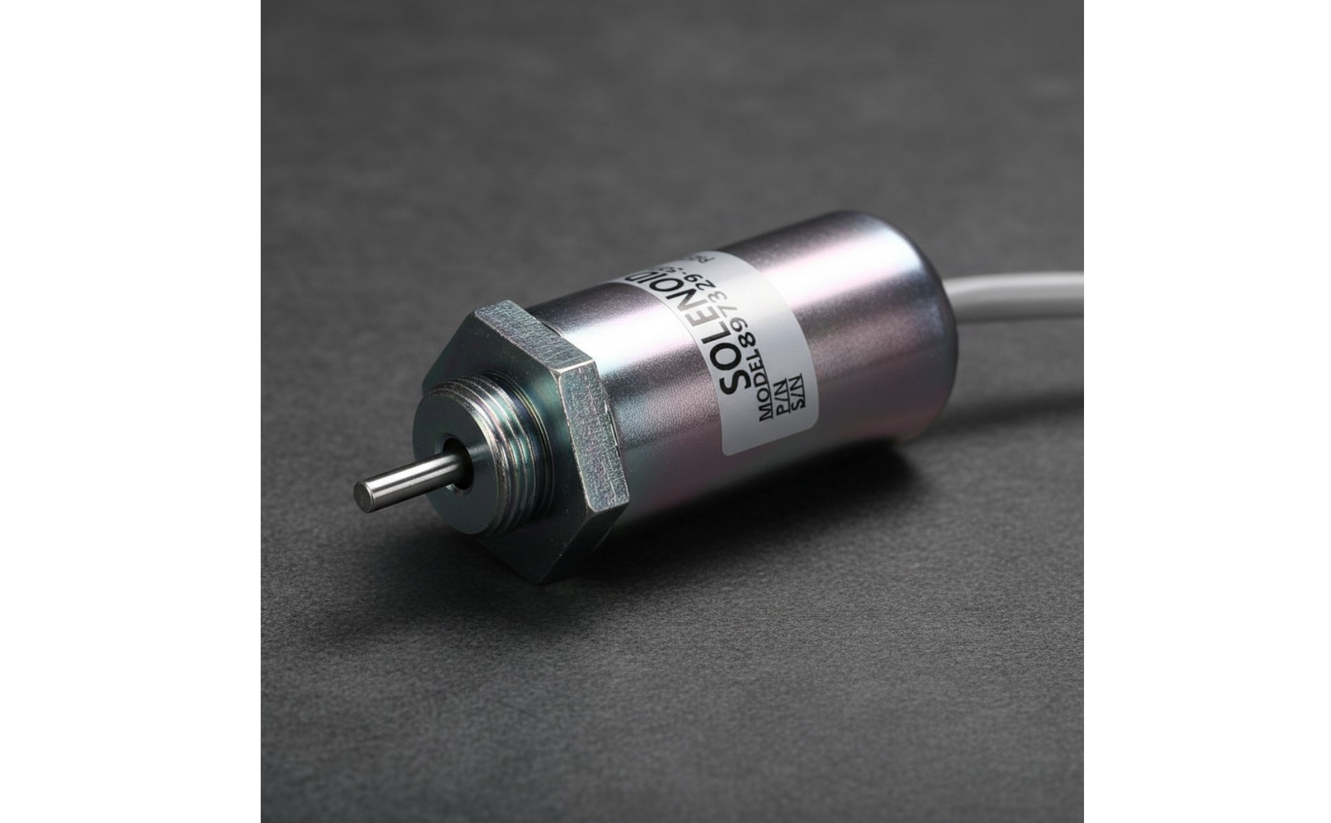 Engine Stop Solenoid 12V for Mechanics, DIYers