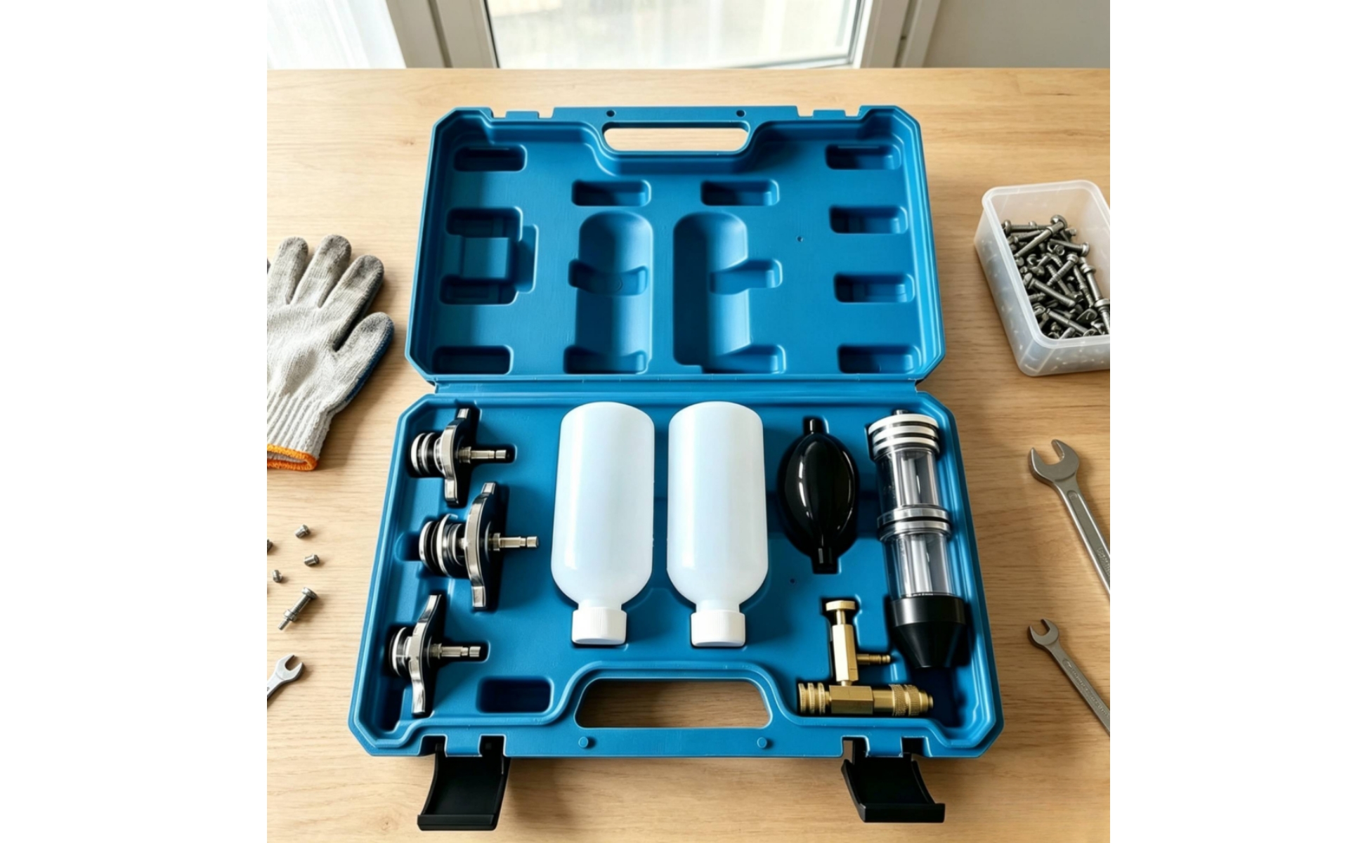 Head Gasket Leak Tester Kit Diagnostic Combustion Leak Tester Kit Universal