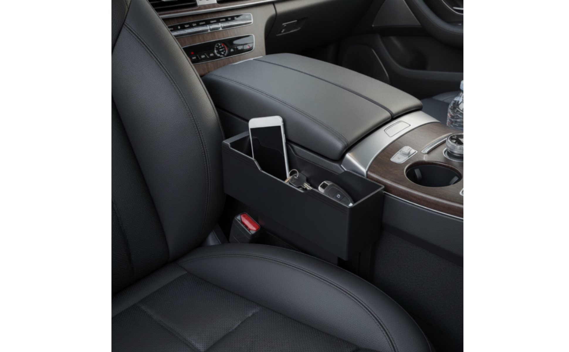 Car Seat Space Storage Box Insert-Style Car Seat Space Organizer Space-Saving