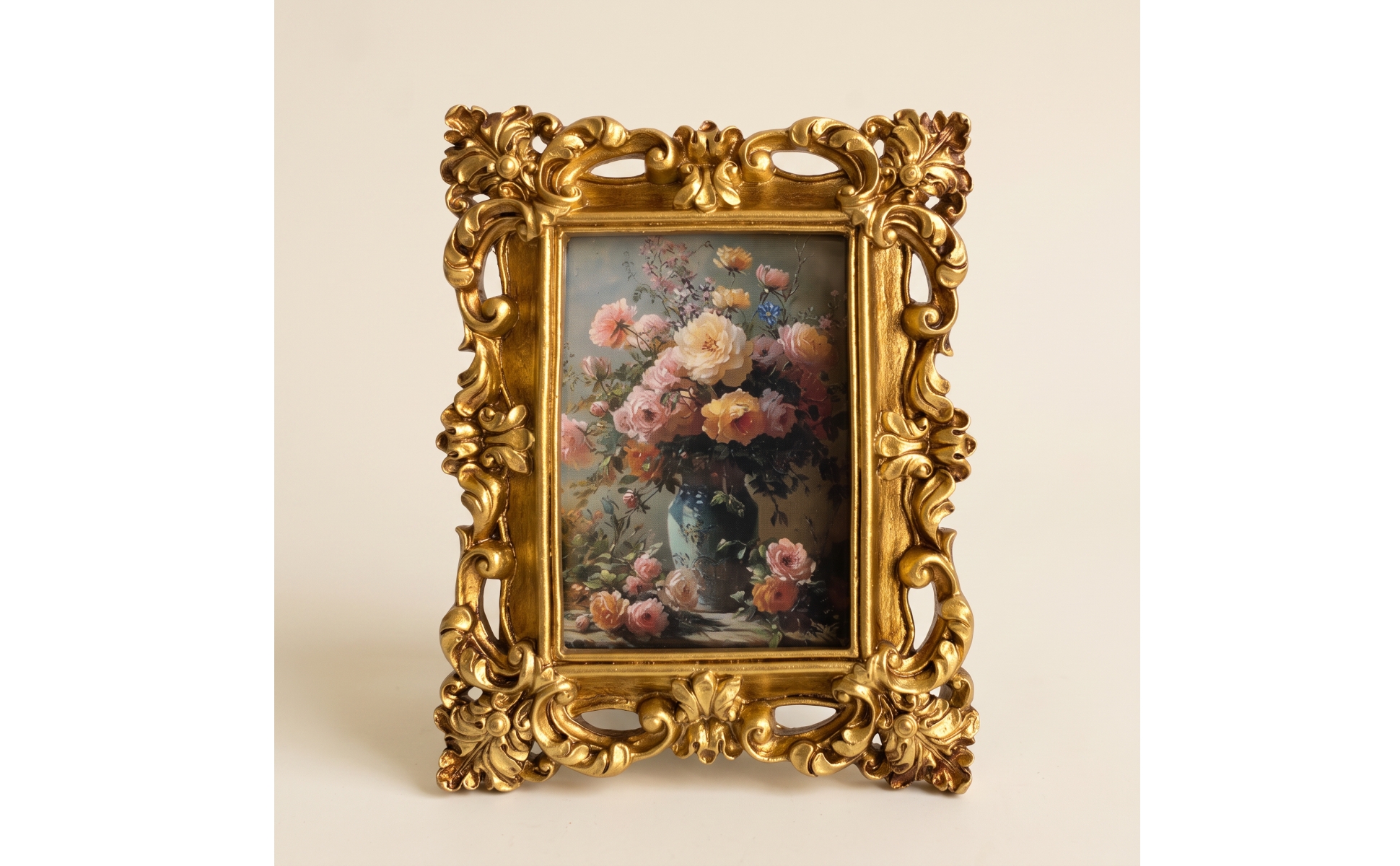 Ornate Picture Frame Antique-Style Vintage Picture Frame Mini