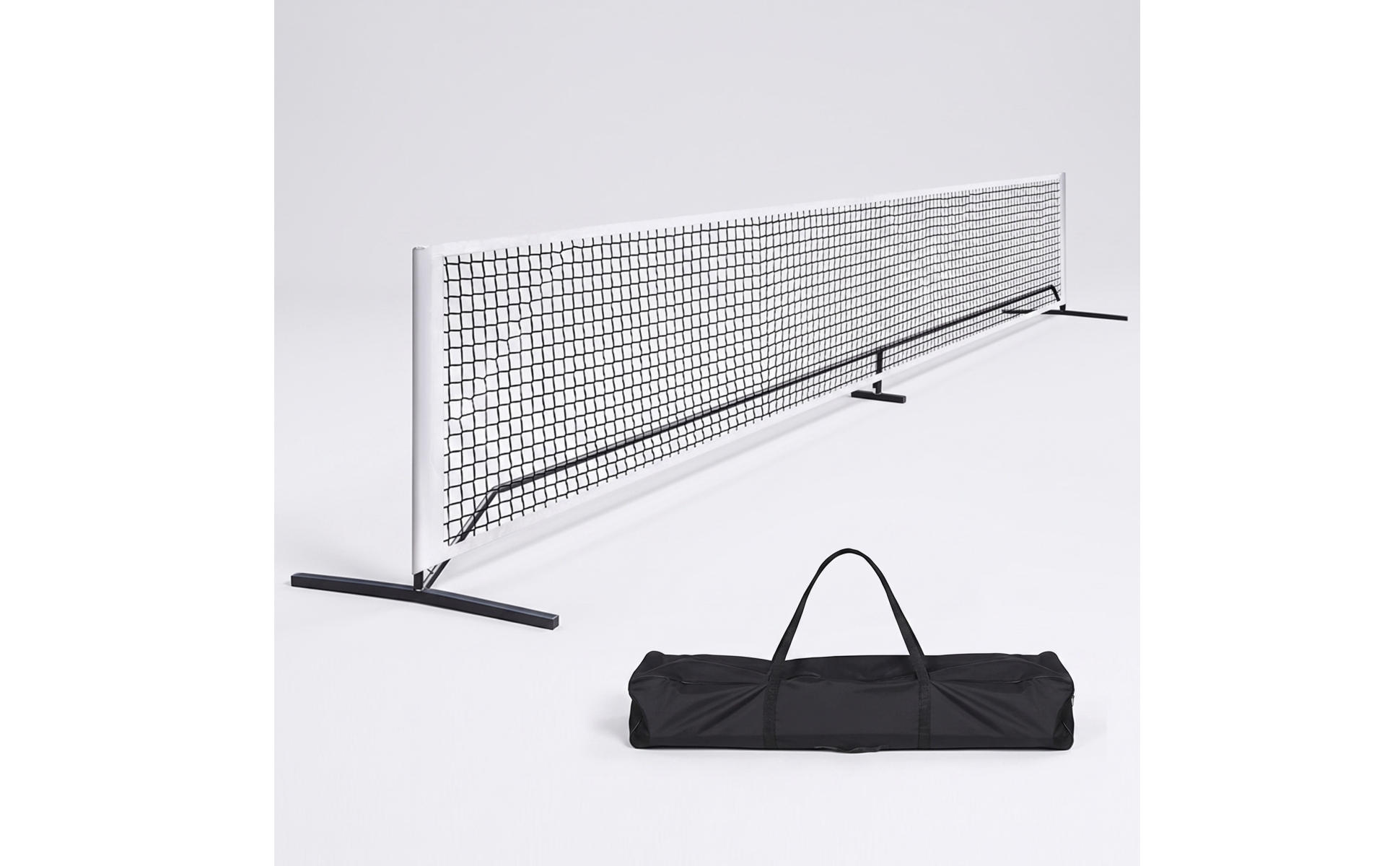 Pickleball-Netz mit Tragetasche Tragbar Freistehendes Pickleball-Netz für Garten