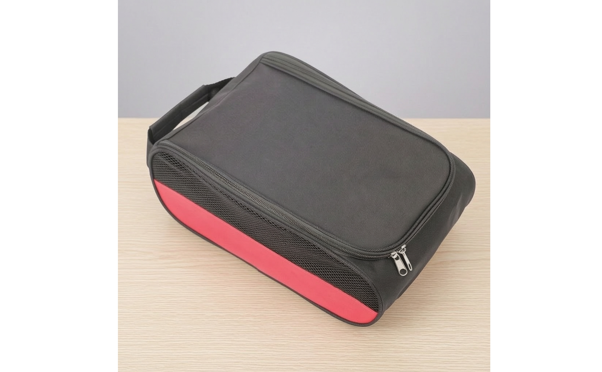 Shoe Bag with Handle Breathable Shoe Bag with Mesh Soft-Sided for Golf, Golfers