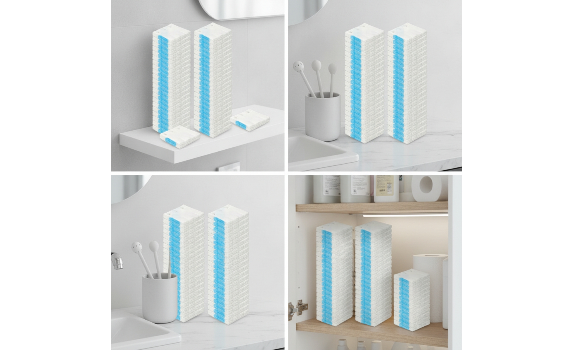 36 Pieces Toilet Brush Refill Pad Flushable Toilet Cleaner Refill Pad