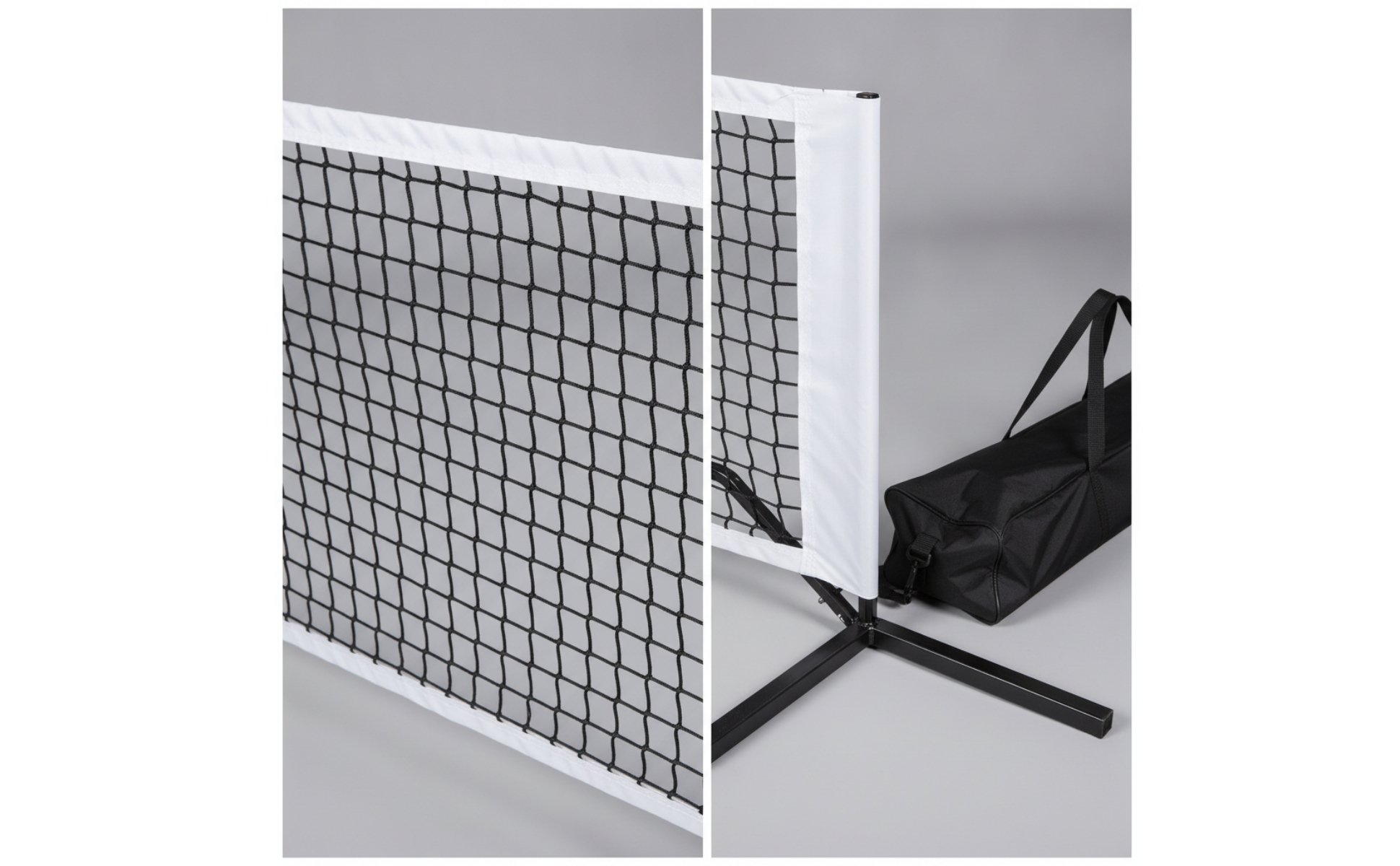 Pickleball-Netz mit Tragetasche Tragbar Freistehendes Pickleball-Netz für Garten
