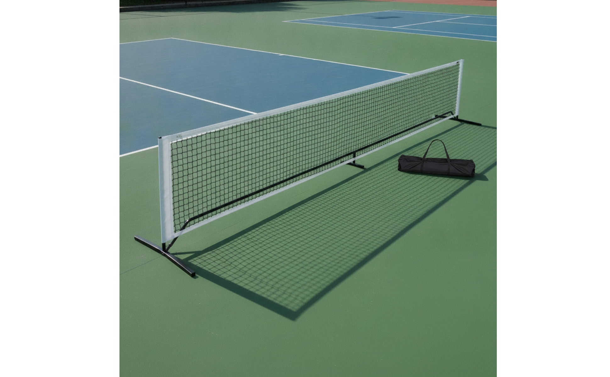Pickleball-Netz mit Tragetasche Tragbar Freistehendes Pickleball-Netz für Garten