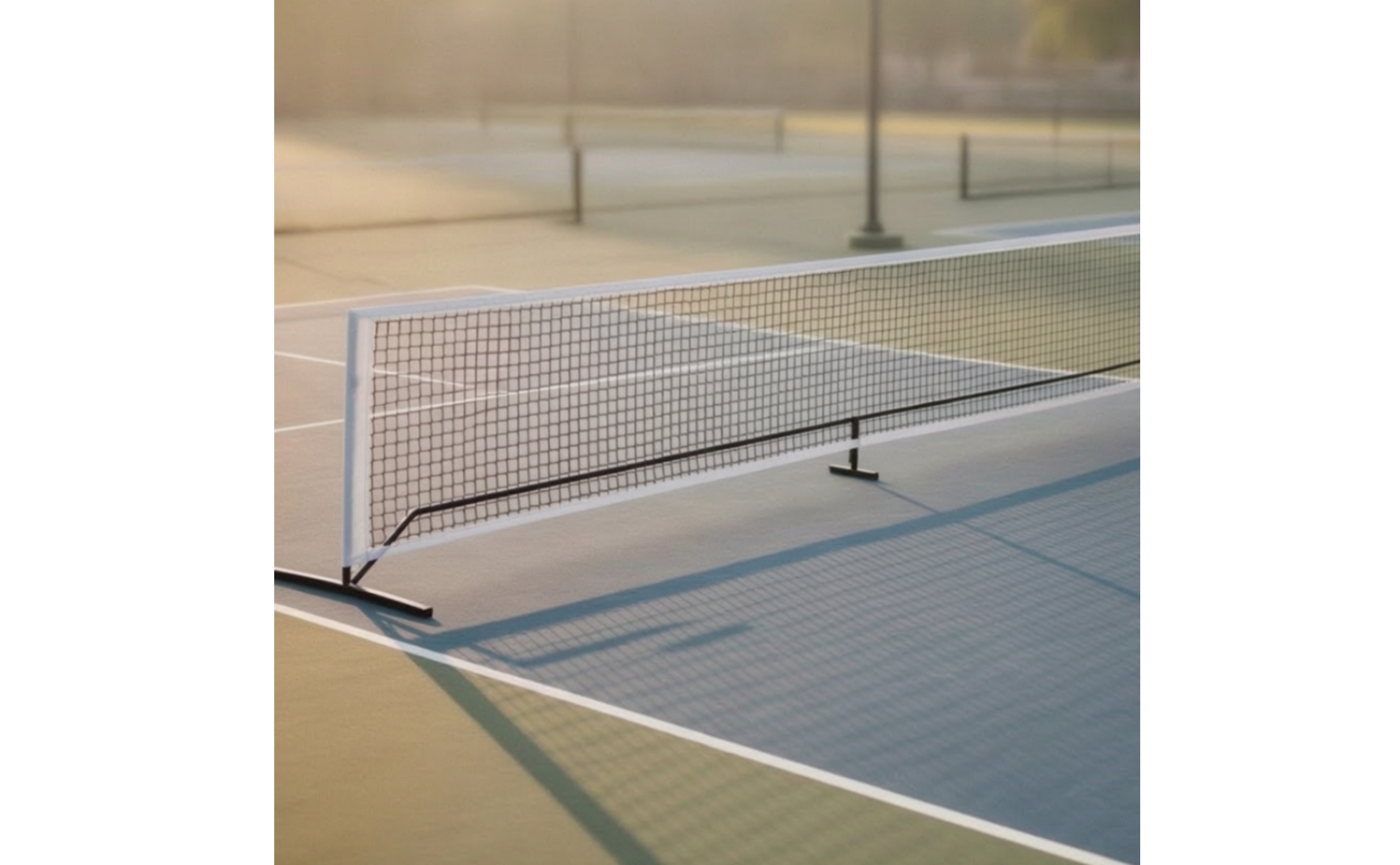 Pickleball-Netz mit Tragetasche Tragbar Freistehendes Pickleball-Netz für Garten