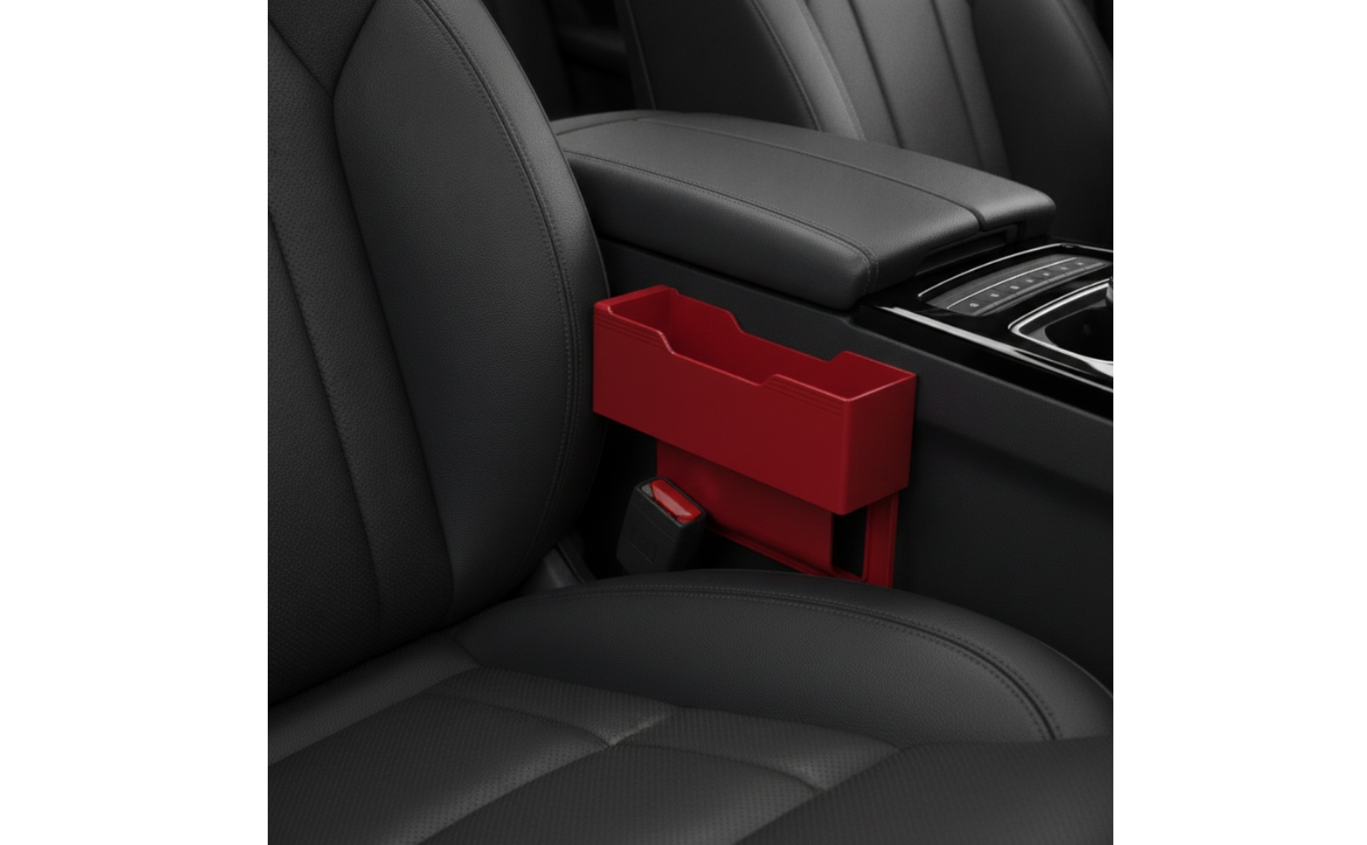Car Seat Space Storage Box Insert-Style Car Seat Space Organizer Space-Saving