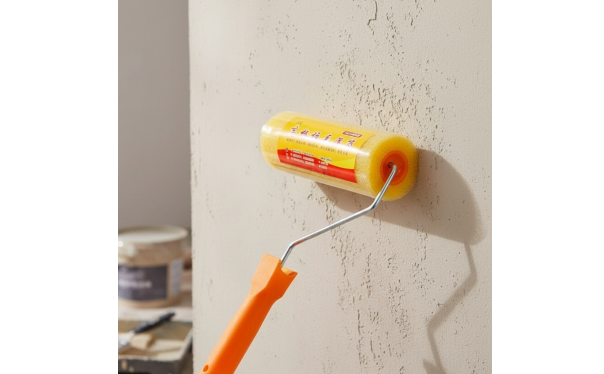 Texture Paint Roller Decorative Textured Paint Roller Porous for Wall Renovation