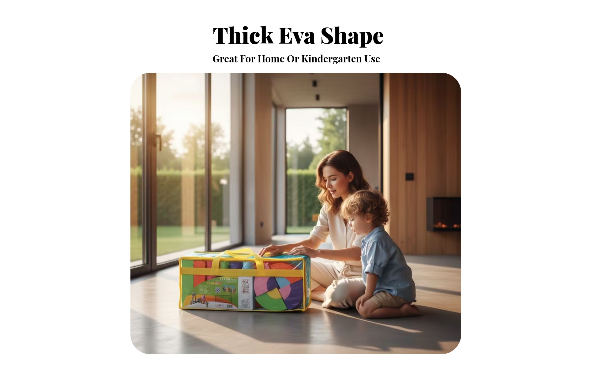 52 Pieces EVA Foam Building Blocks Foam Building Blocks Unlimited
