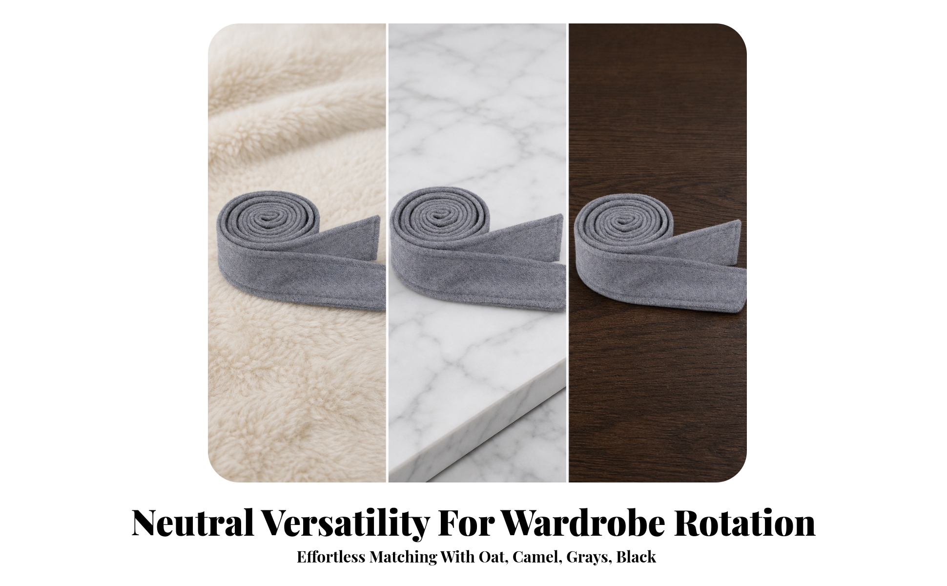 Overcoat Belt Cinched Tie Belt Wrap-Style for Coats, Overcoats