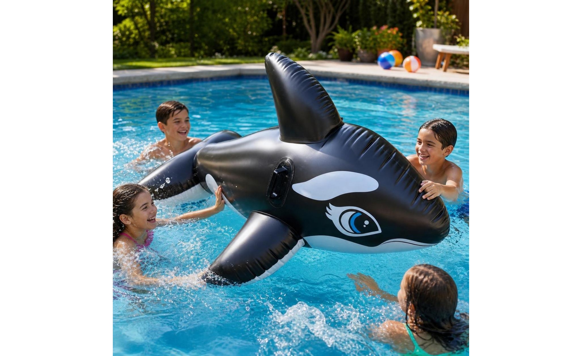 Inflatable Sea Creature Pool Buoy Inflatable Sea Creature Rideable Buoy