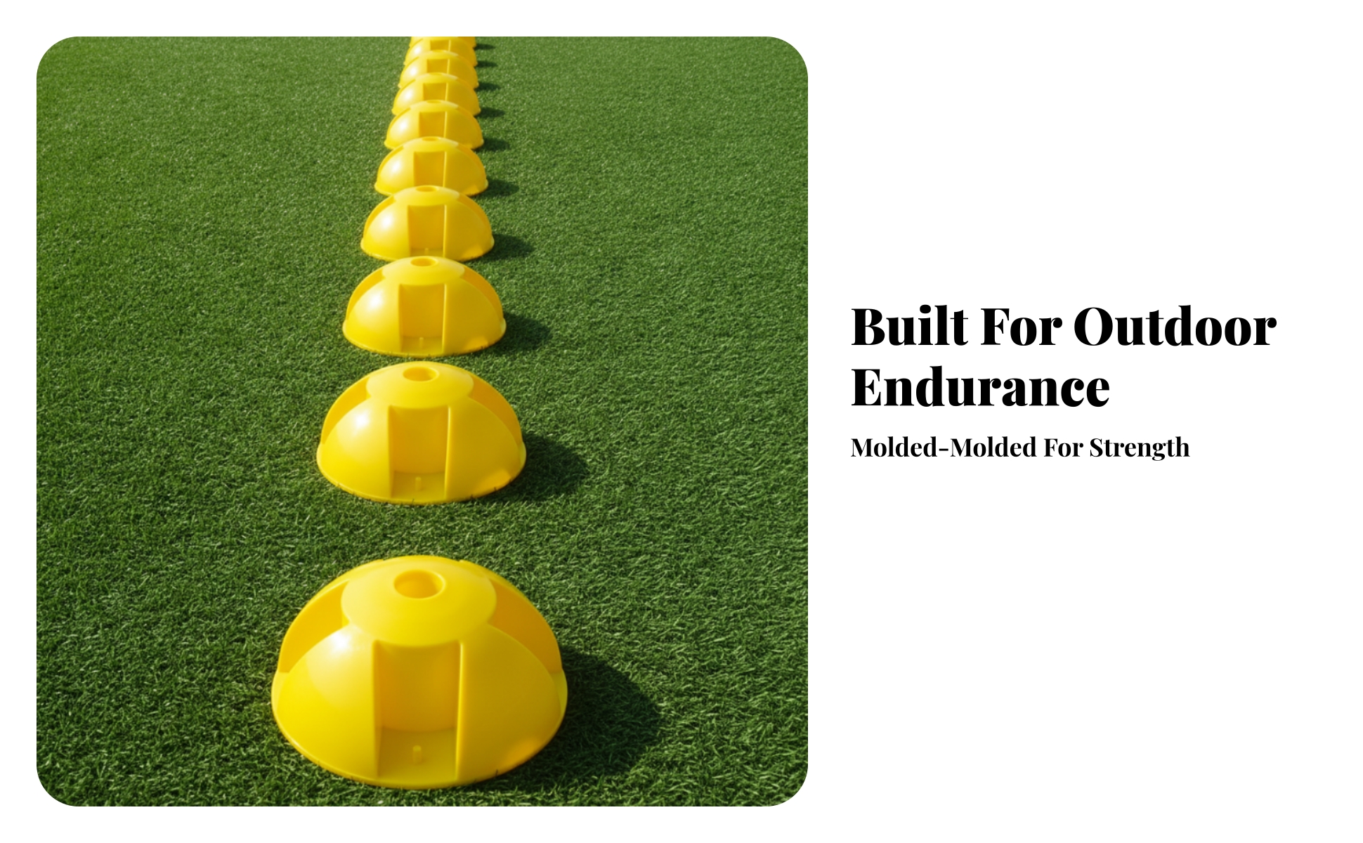 Fillable Training Base Weighted for Agility, Coaches, Athletes
