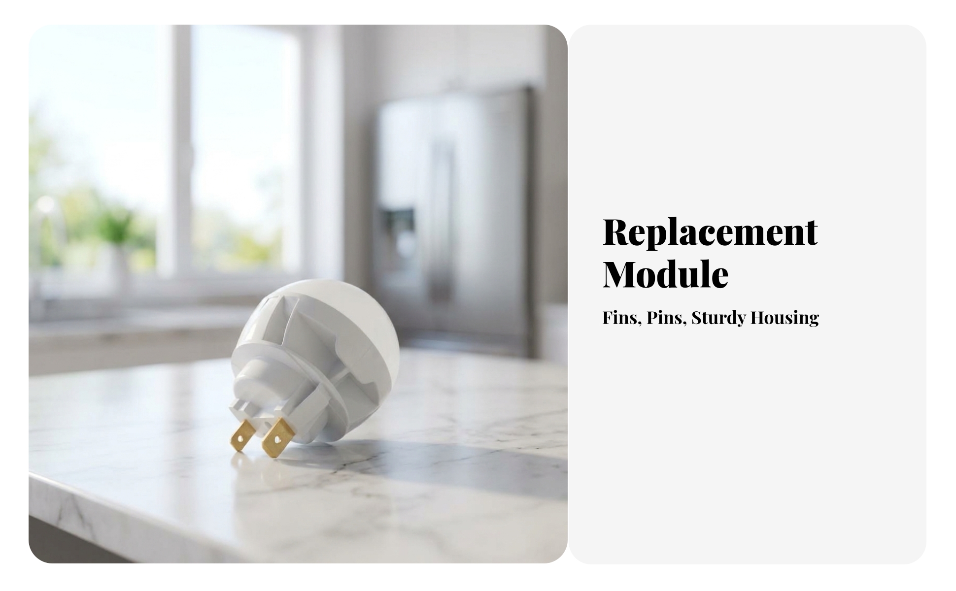 Refrigerator Light Easy to Install Refrigerator LED Bulb Replacement Pure White