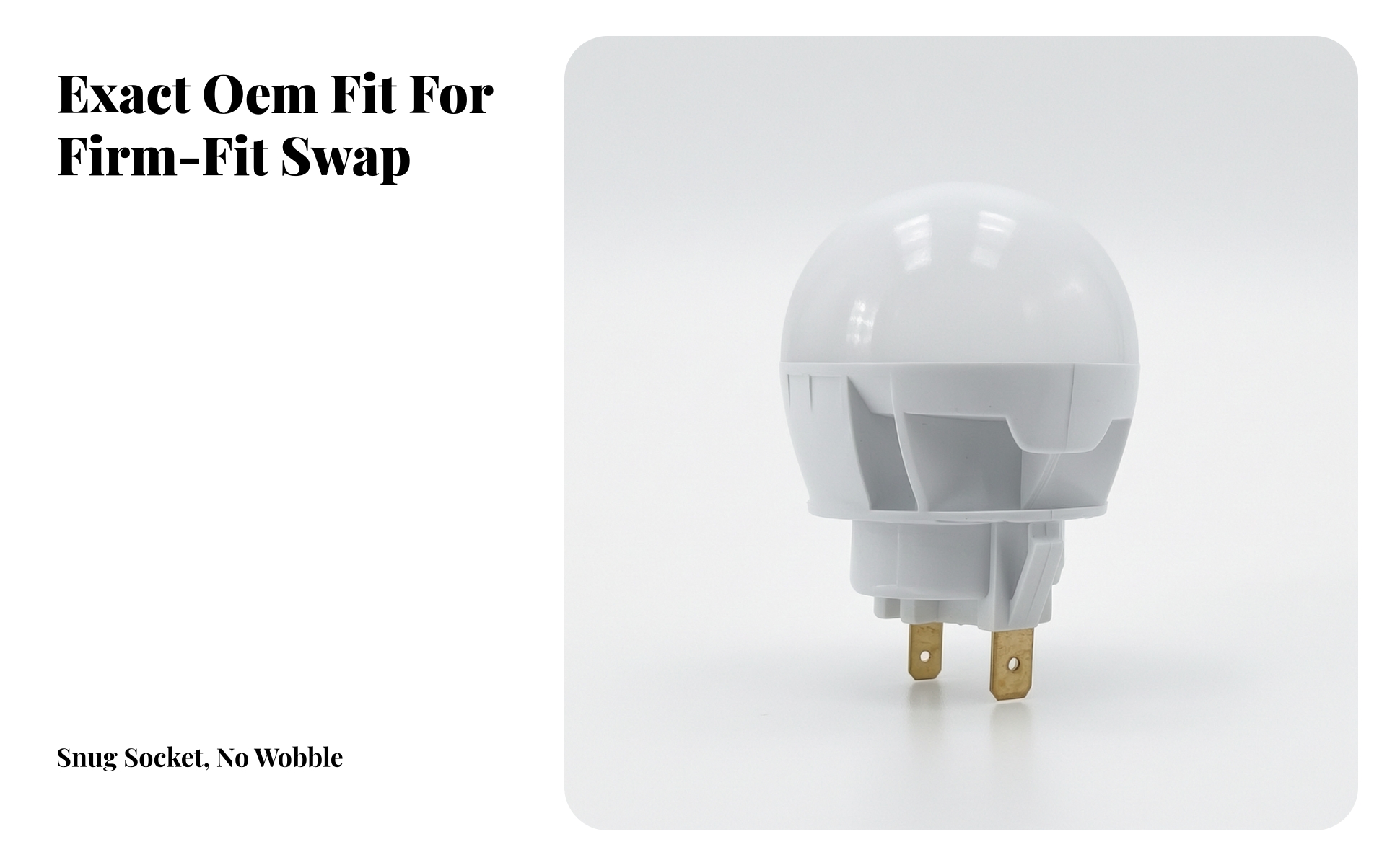 Refrigerator Light Easy to Install Refrigerator LED Bulb Replacement Pure White