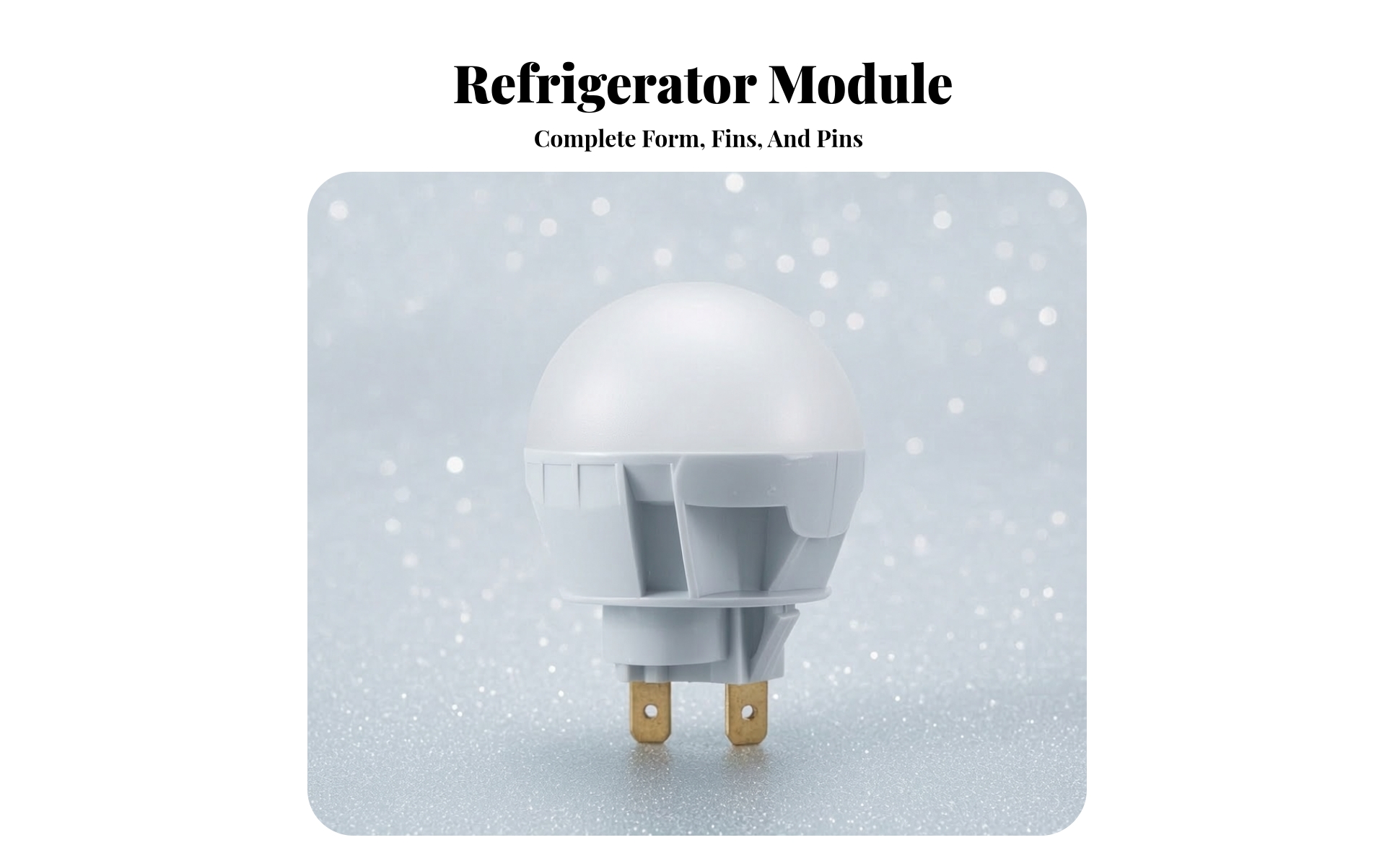 Refrigerator Light Easy to Install Refrigerator LED Bulb Replacement Pure White