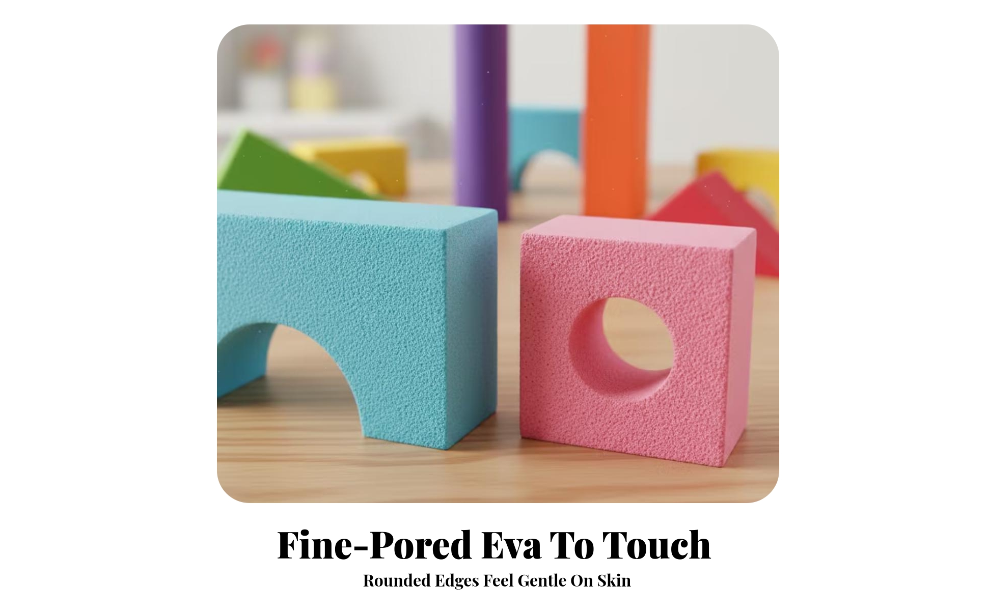 52 Pieces EVA Foam Building Blocks Foam Building Blocks Unlimited