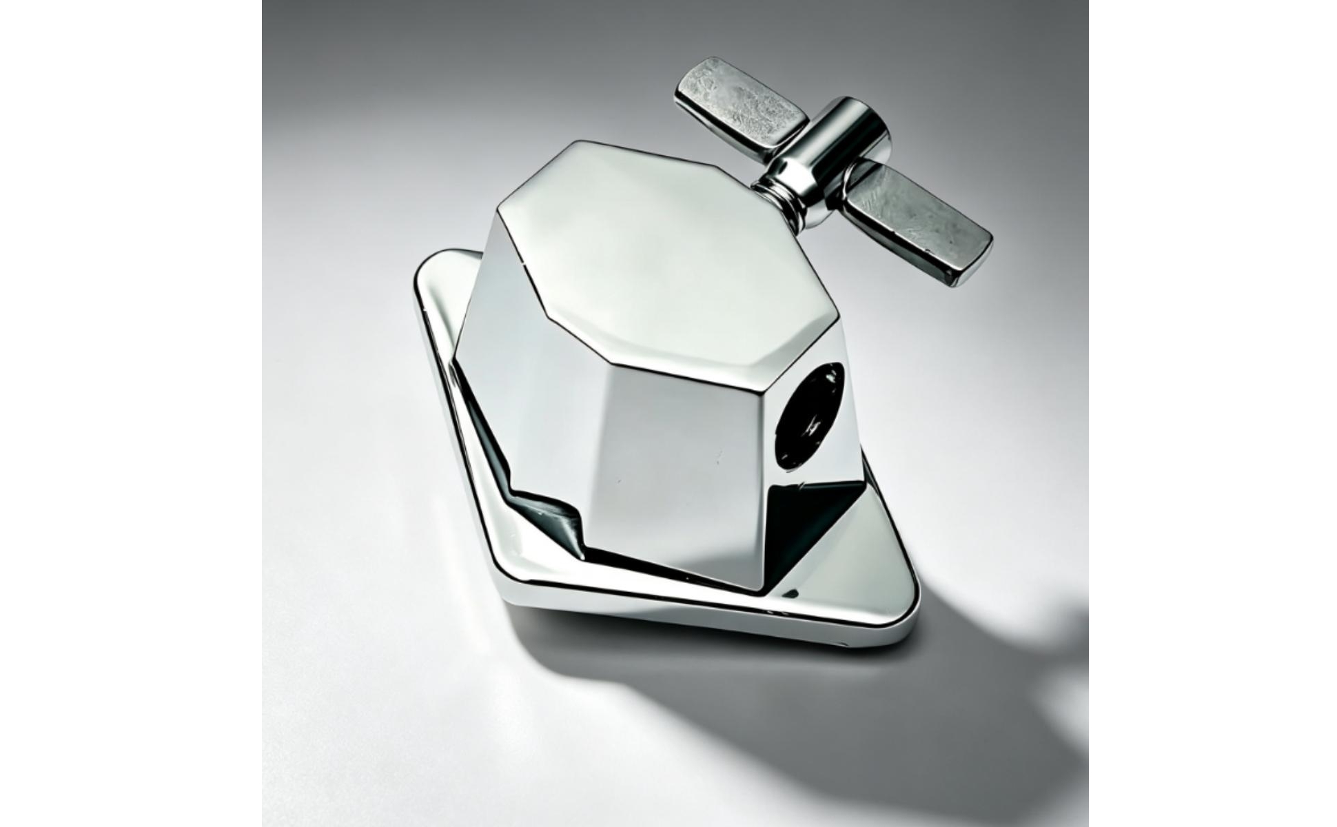 Floor Tom Leg Mount Base Chrome-Finished Floor Tom Leg Base Adjustable for Stage