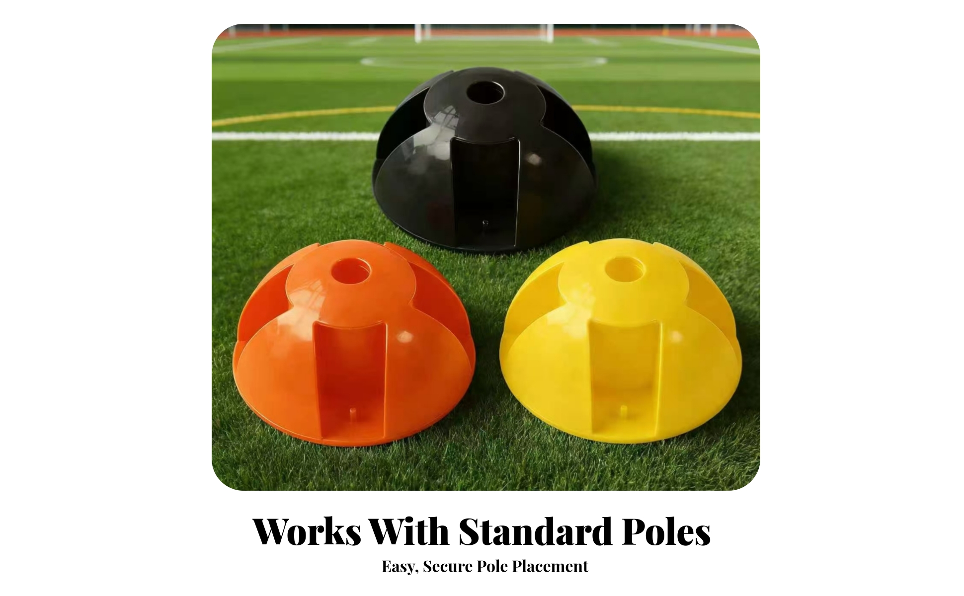 Fillable Training Base Weighted for Agility, Coaches, Athletes