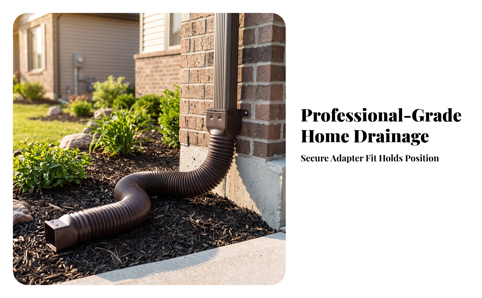 Downspout Corrugated Flexible Downspout Extender Expandable