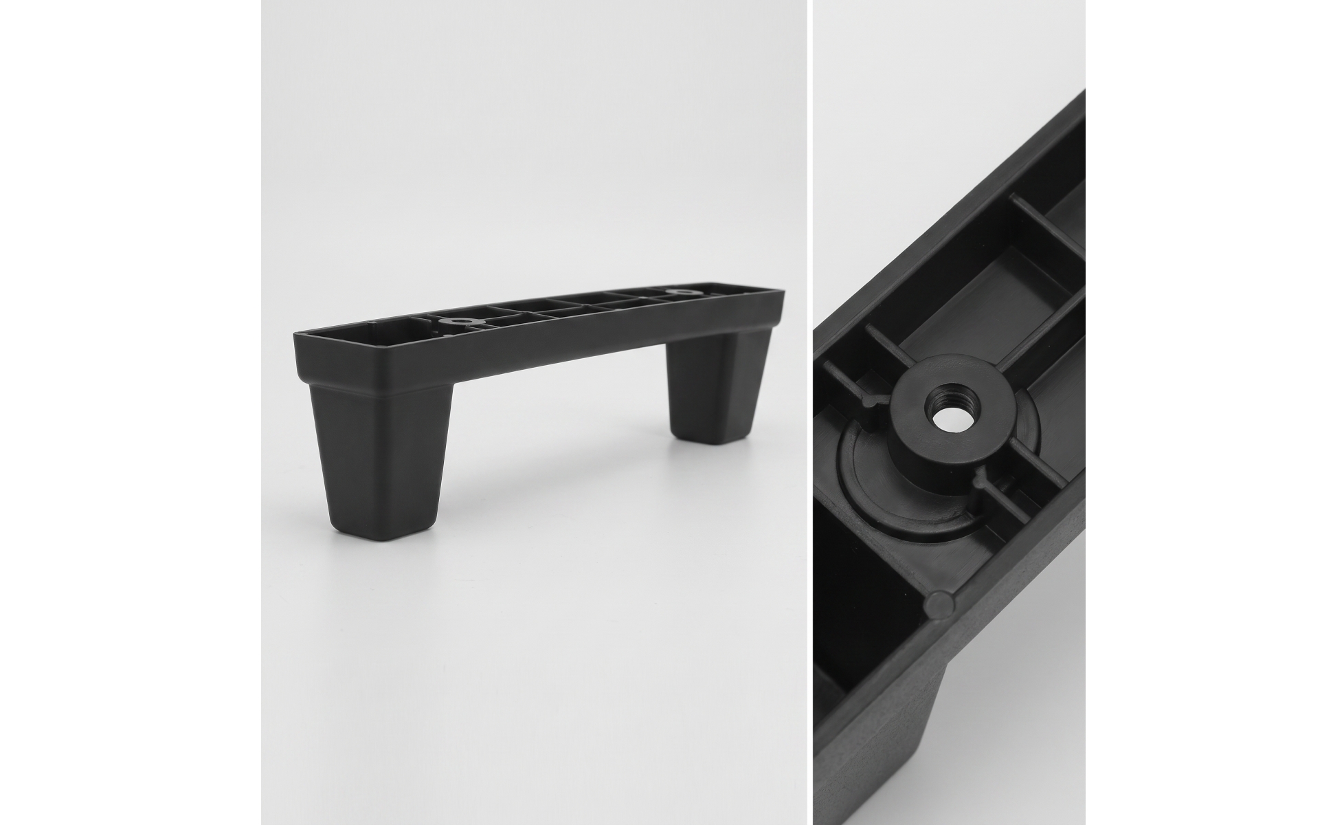 Luggage Foot Bracket Easy to Install Luggage Feet Bracket Screw-Mount for DIYers