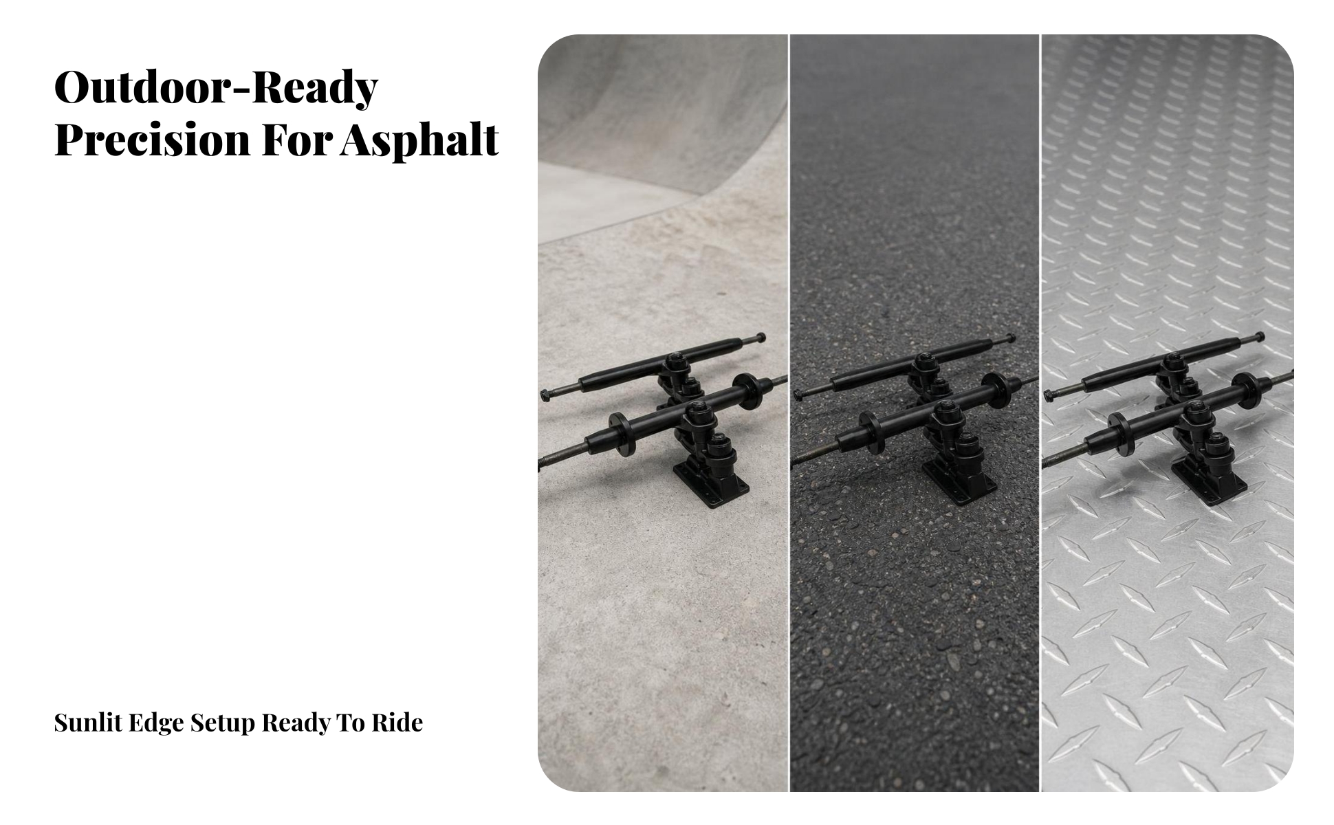 Skateboard Trucks Heavy-Duty Electric Skateboard Truck Bracket Die-castCast