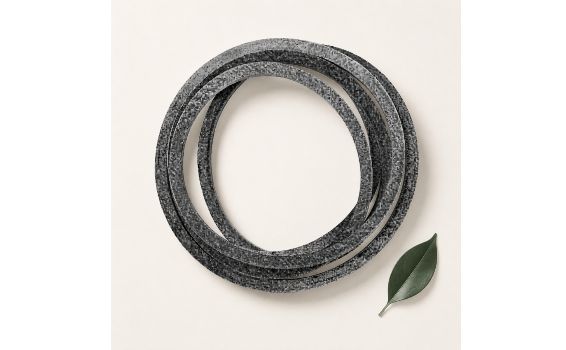 Mower Drive Belt Replacement Deck Belt with Kevlar Compatible for Garden Tractor