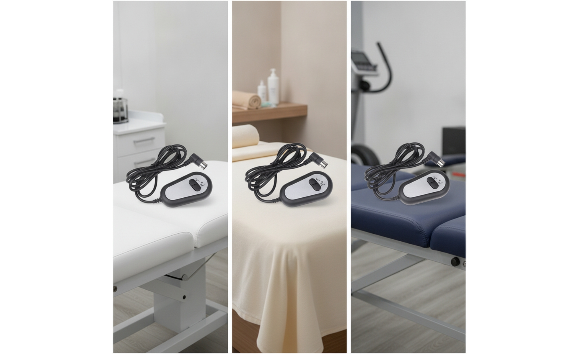 Massage Bed Wireless-Free Control 2-Button Control Switch with 5-Pin Plug Long