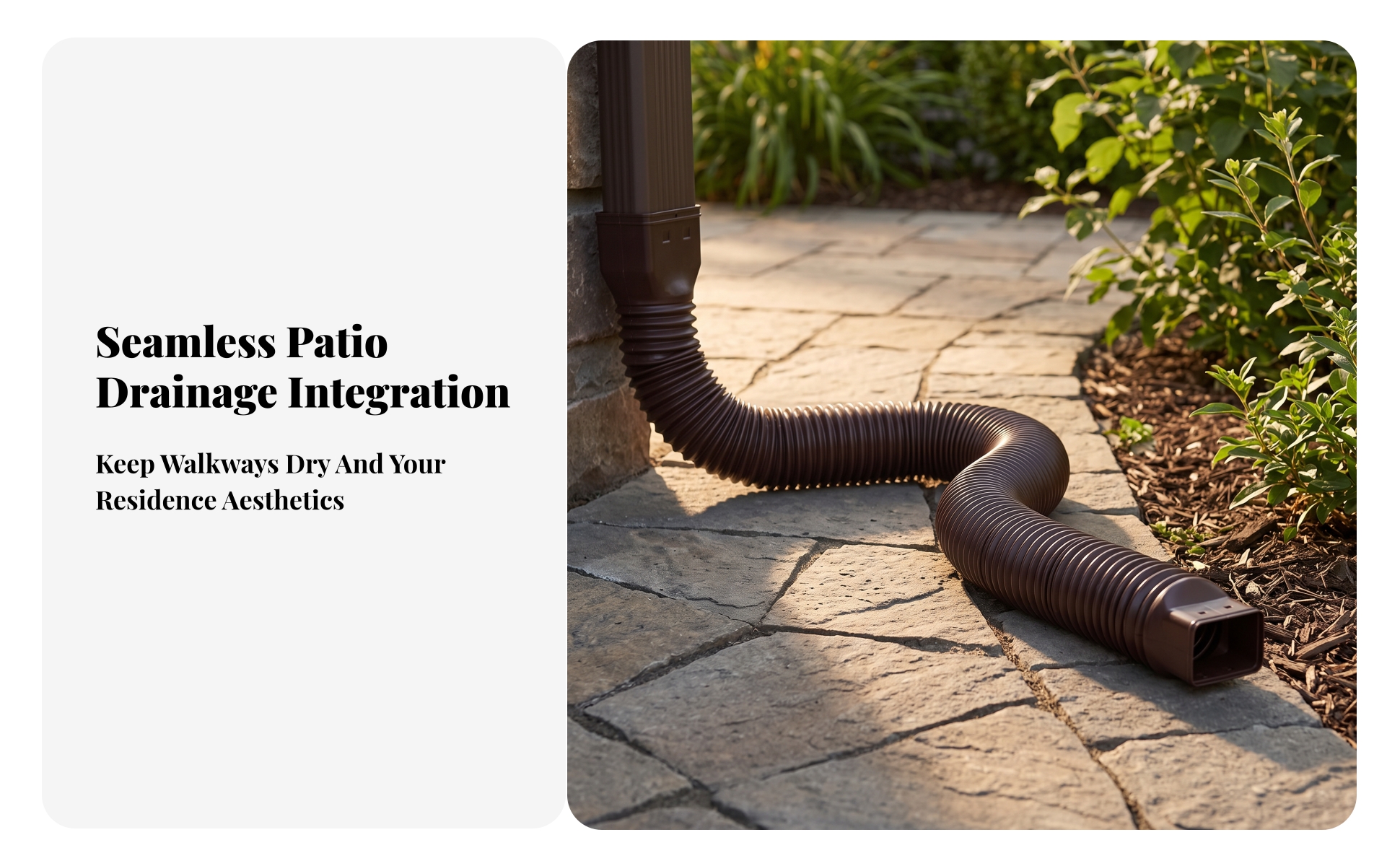 Downspout Corrugated Flexible Downspout Extender Expandable