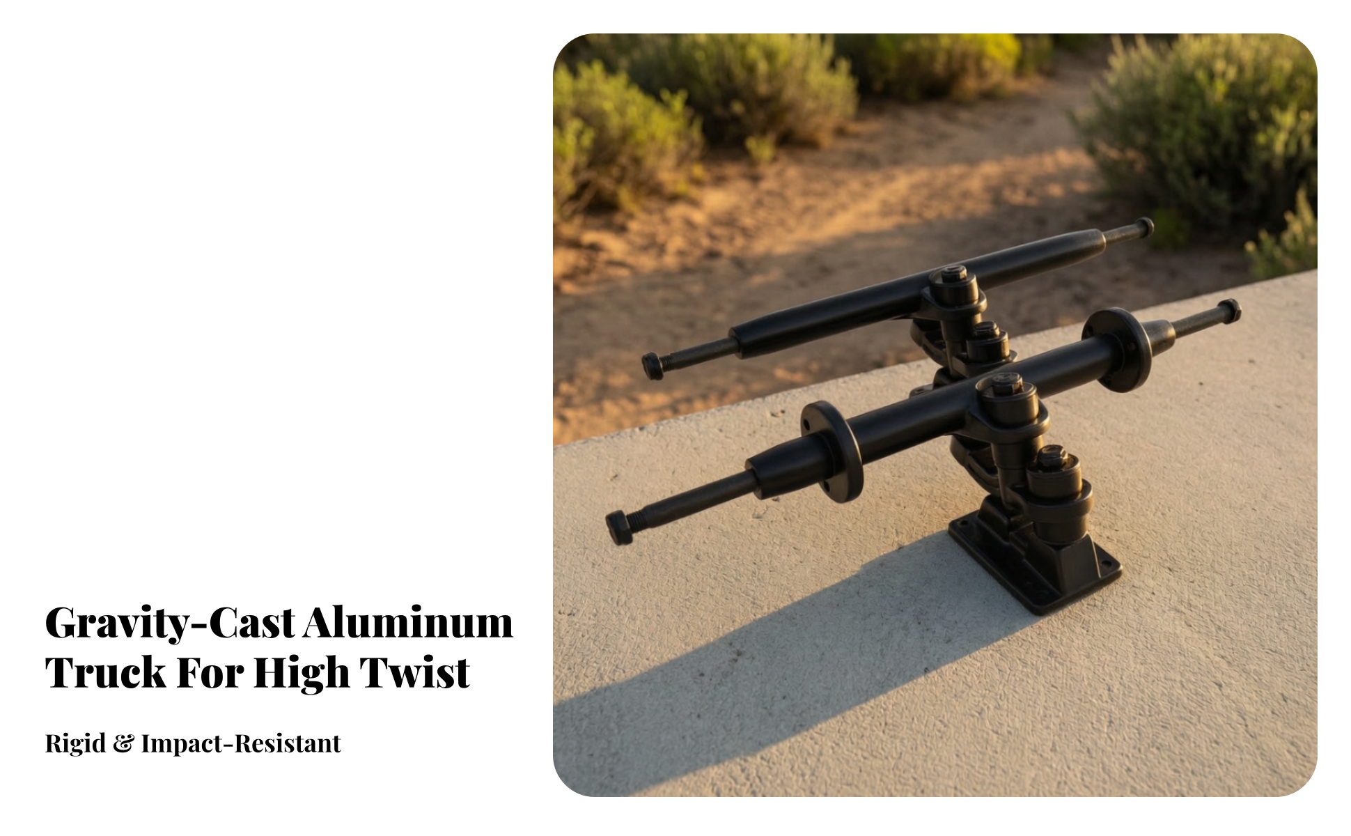 Skateboard Trucks Heavy-Duty Electric Skateboard Truck Bracket Die-castCast