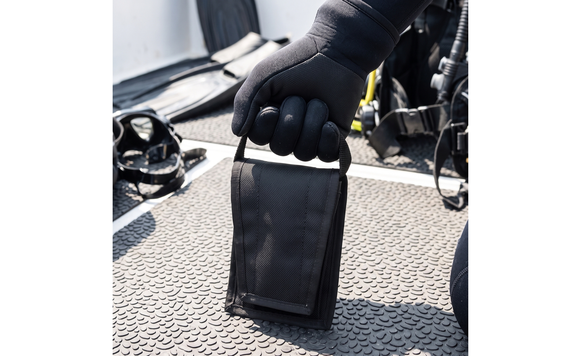 Scuba Weight Pocket Easy to Remove Backplate Weight Pocket Long-Lasting