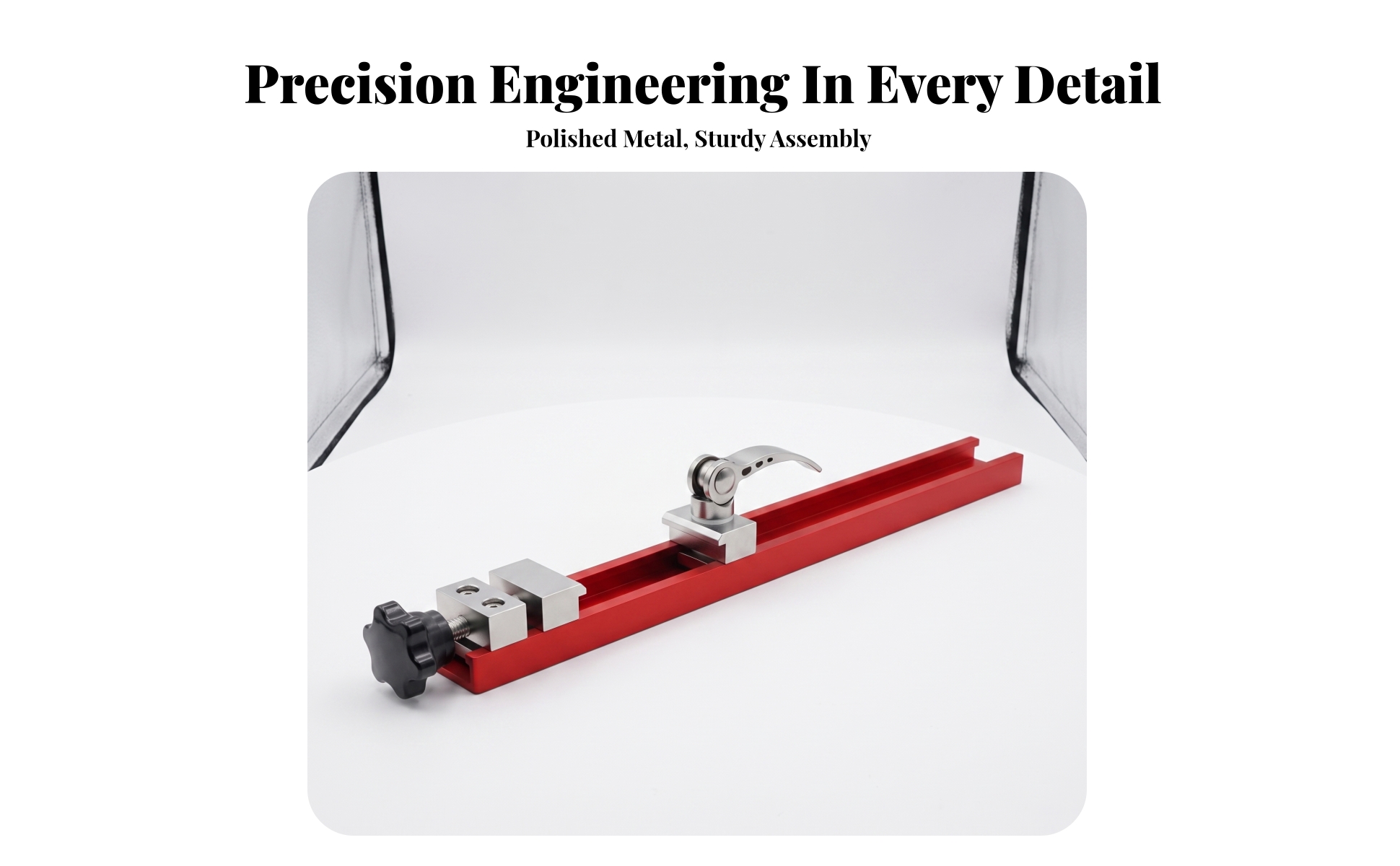 Machine Fence Base Quick-Clamping Fence Base with Locking Clamp