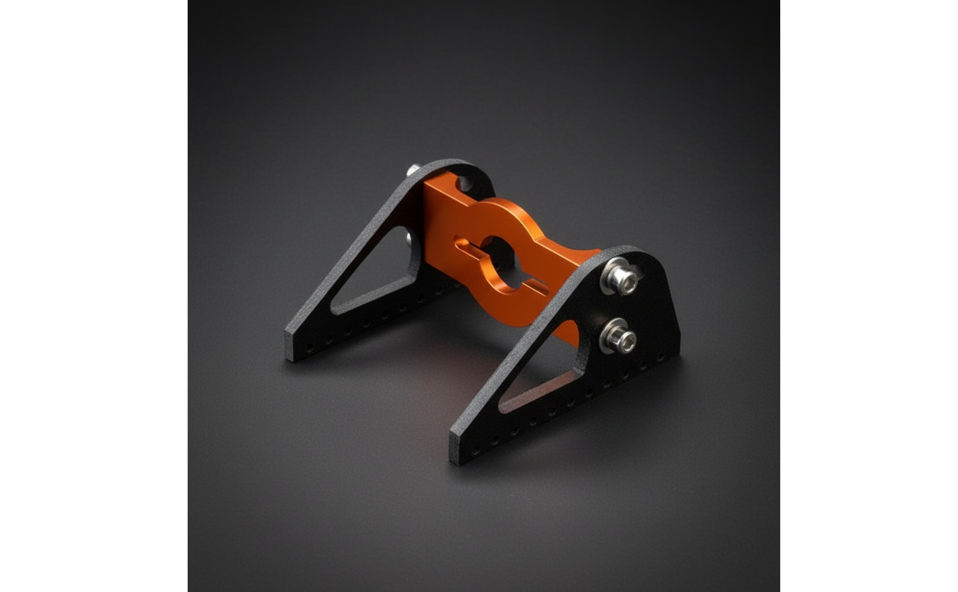 RC Boat Motor Mount CNC Machined Adjustable Motor Bracket Aluminum Alloy