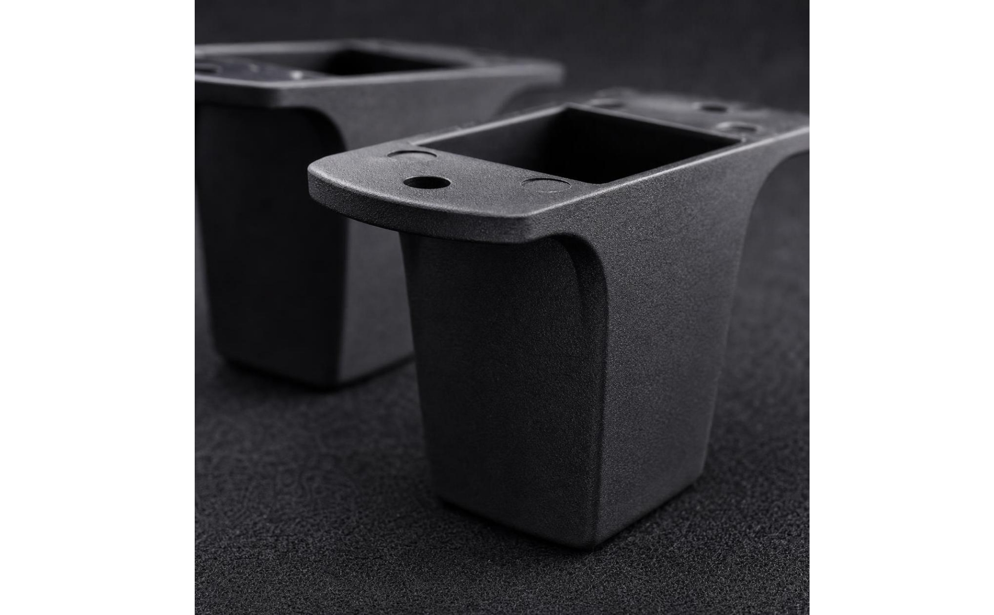 Speaker Foot with Mounting Plate Black Replacement Stand Foot Tapered for DIYers