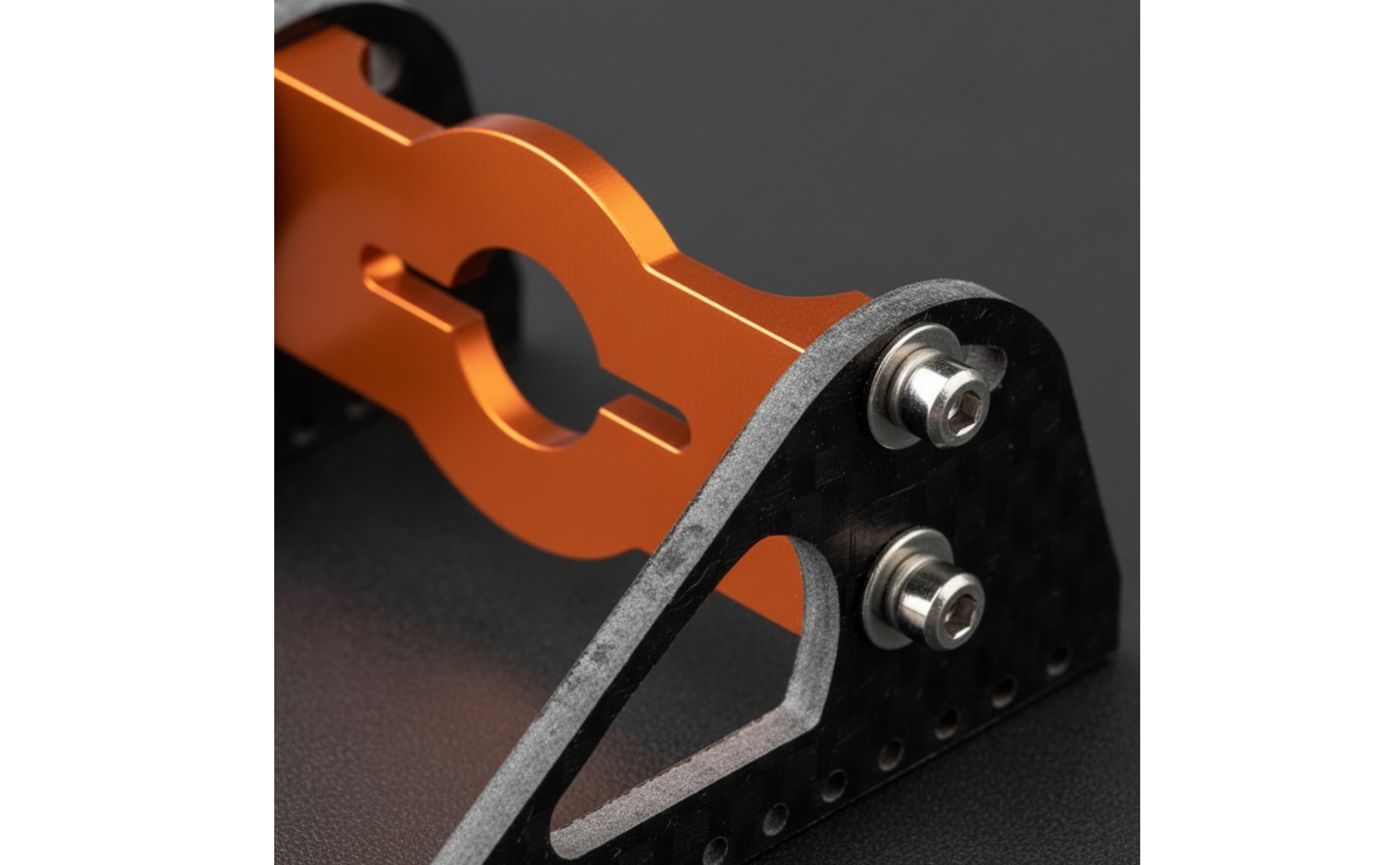 RC Boat Motor Mount CNC Machined Adjustable Motor Bracket Aluminum Alloy