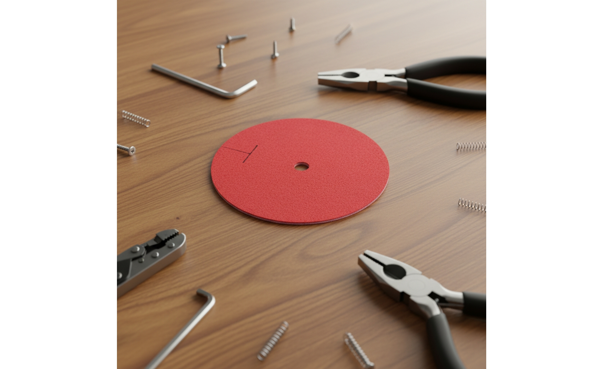 Fencing Pad Circular Fencing Guard Pad with Central Hole Textured