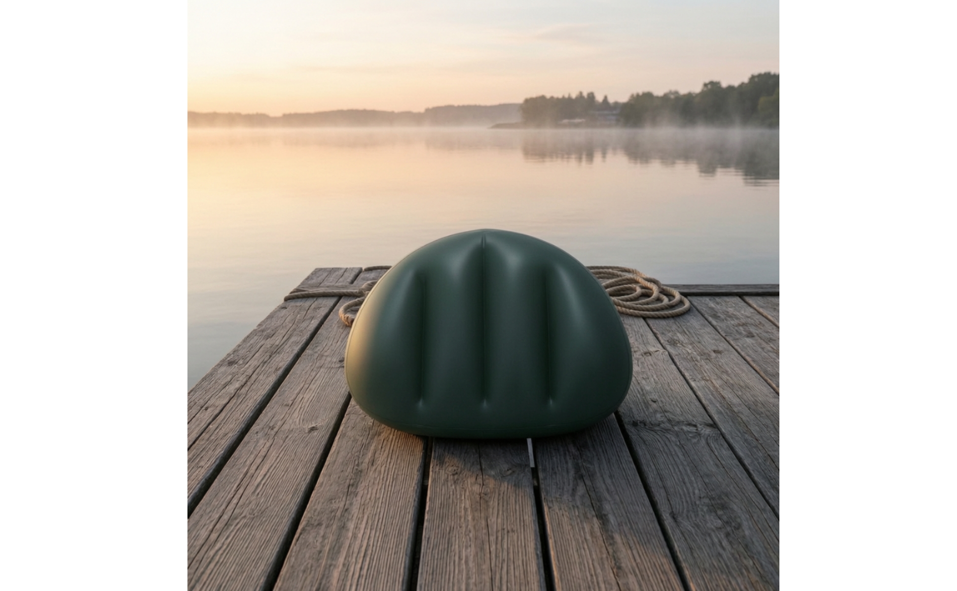 Boat Seat Cushion Pvc Boat Seat Pad Foldable for Rafting, Boaters, Anglers
