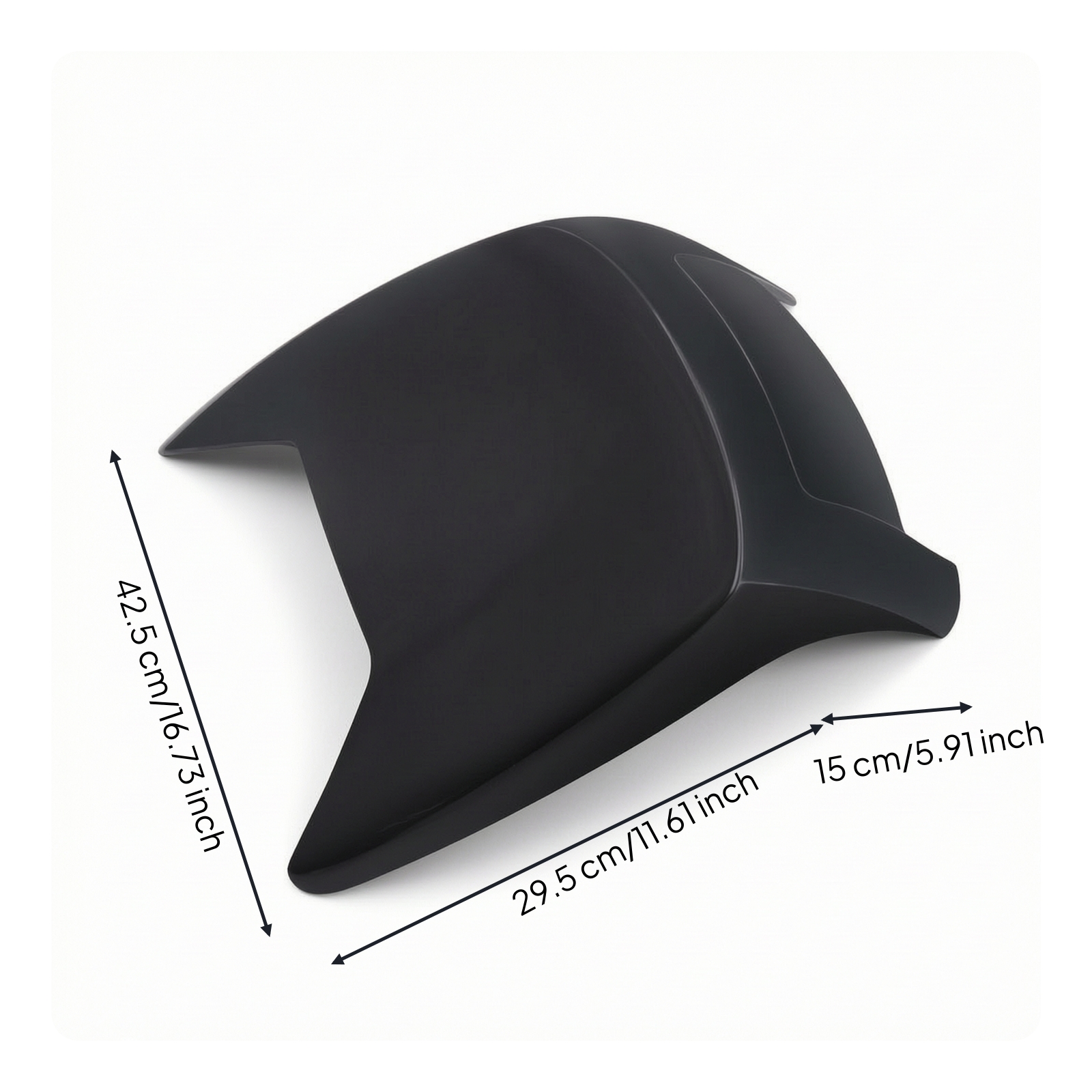 Outboard Diversion Cover Molded Outboard Motor Cover Shielding for Boating