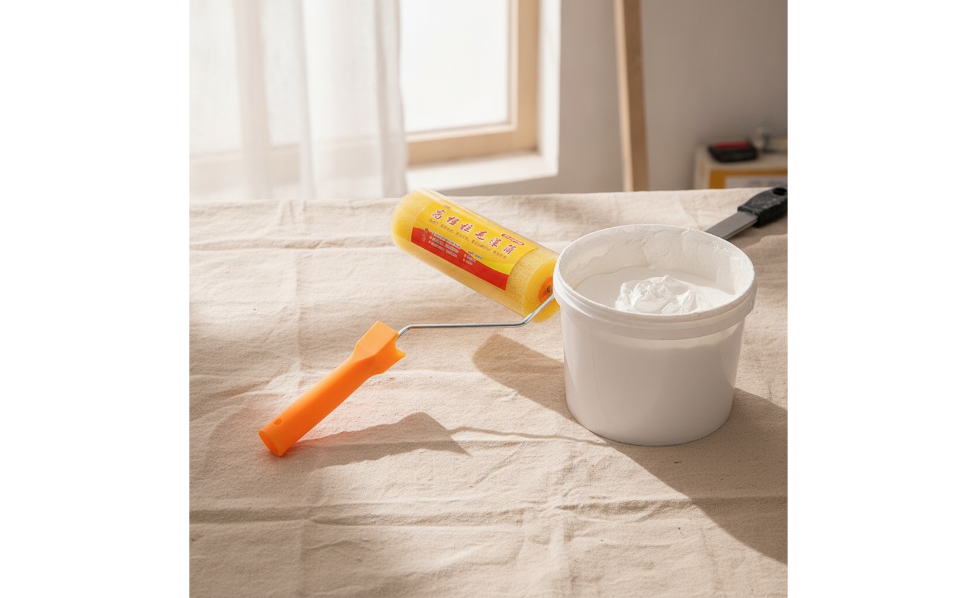 Texture Paint Roller Decorative Textured Paint Roller Porous for Wall Renovation