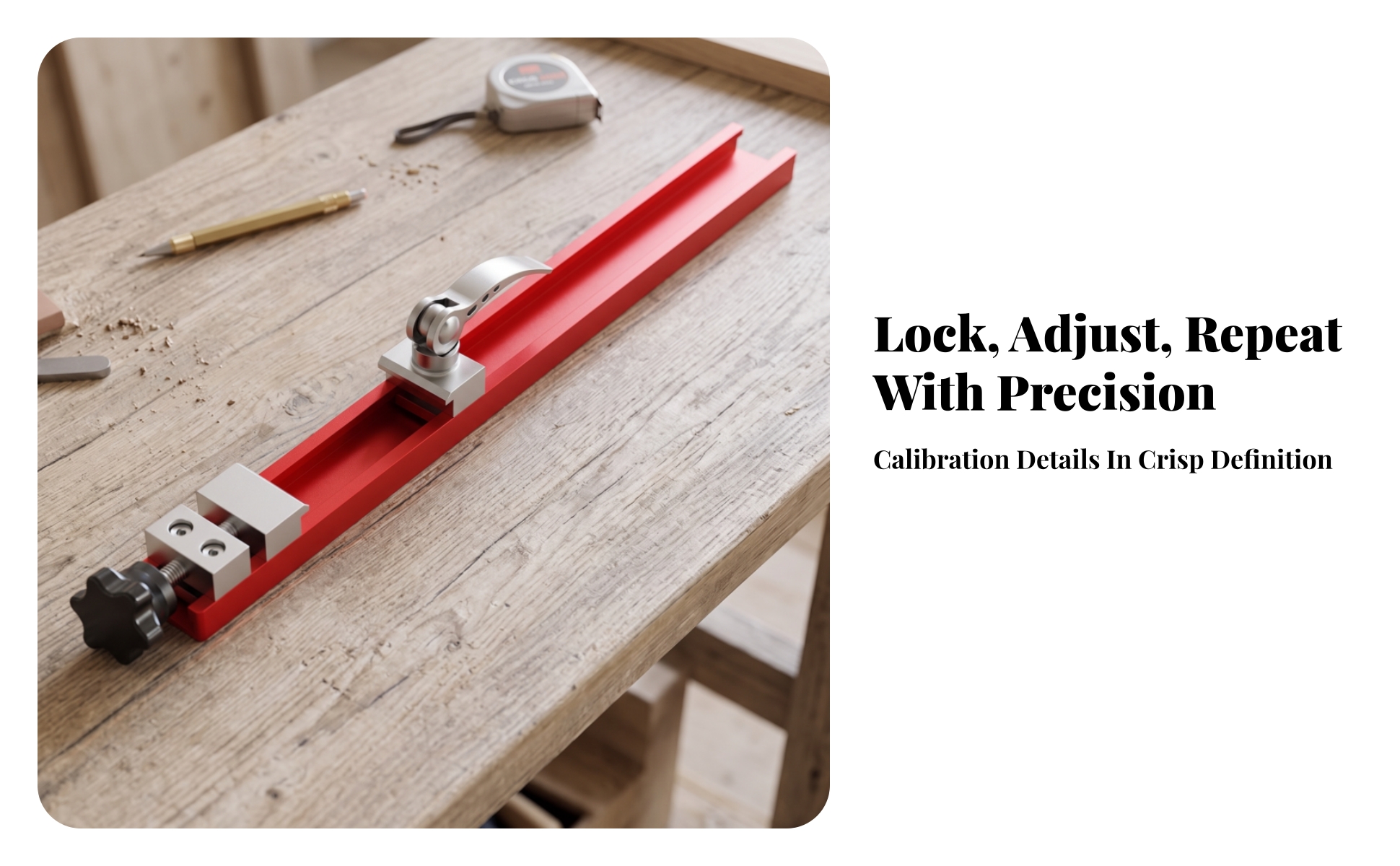 Machine Fence Base Quick-Clamping Fence Base with Locking Clamp