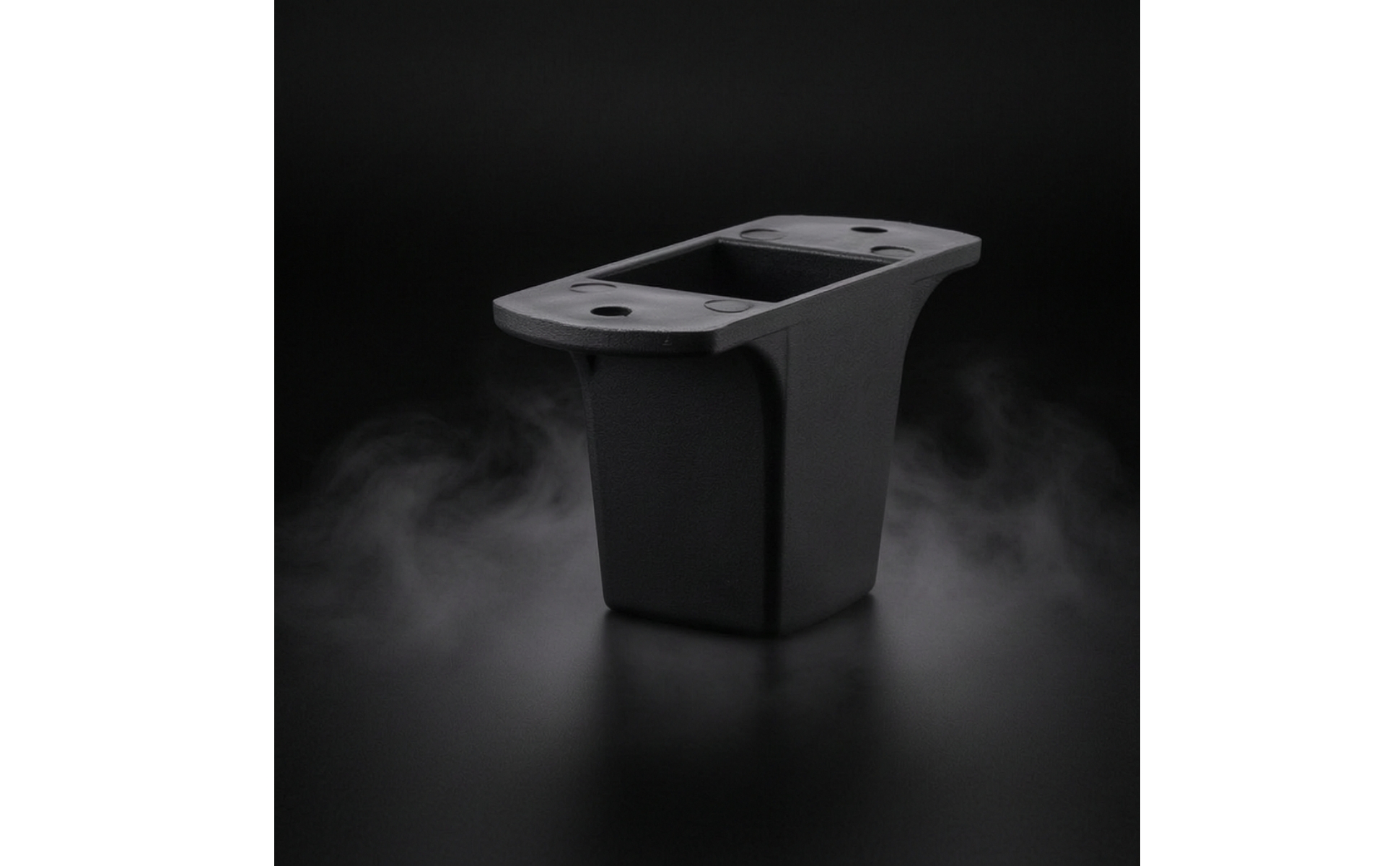Speaker Foot with Mounting Plate Black Replacement Stand Foot Tapered for DIYers