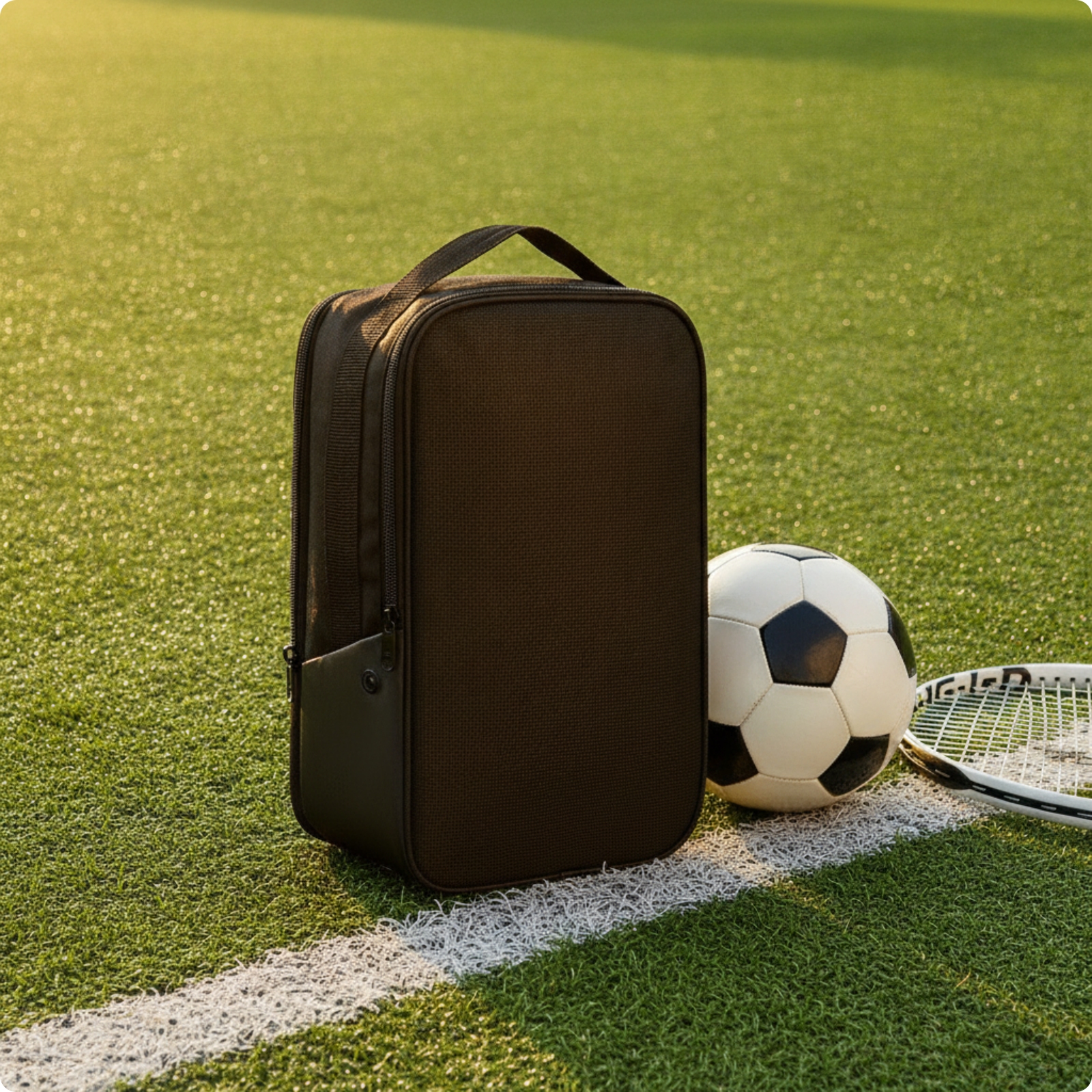 Shoe Bag with Handle Structured Organizers Multipurpose for Sports