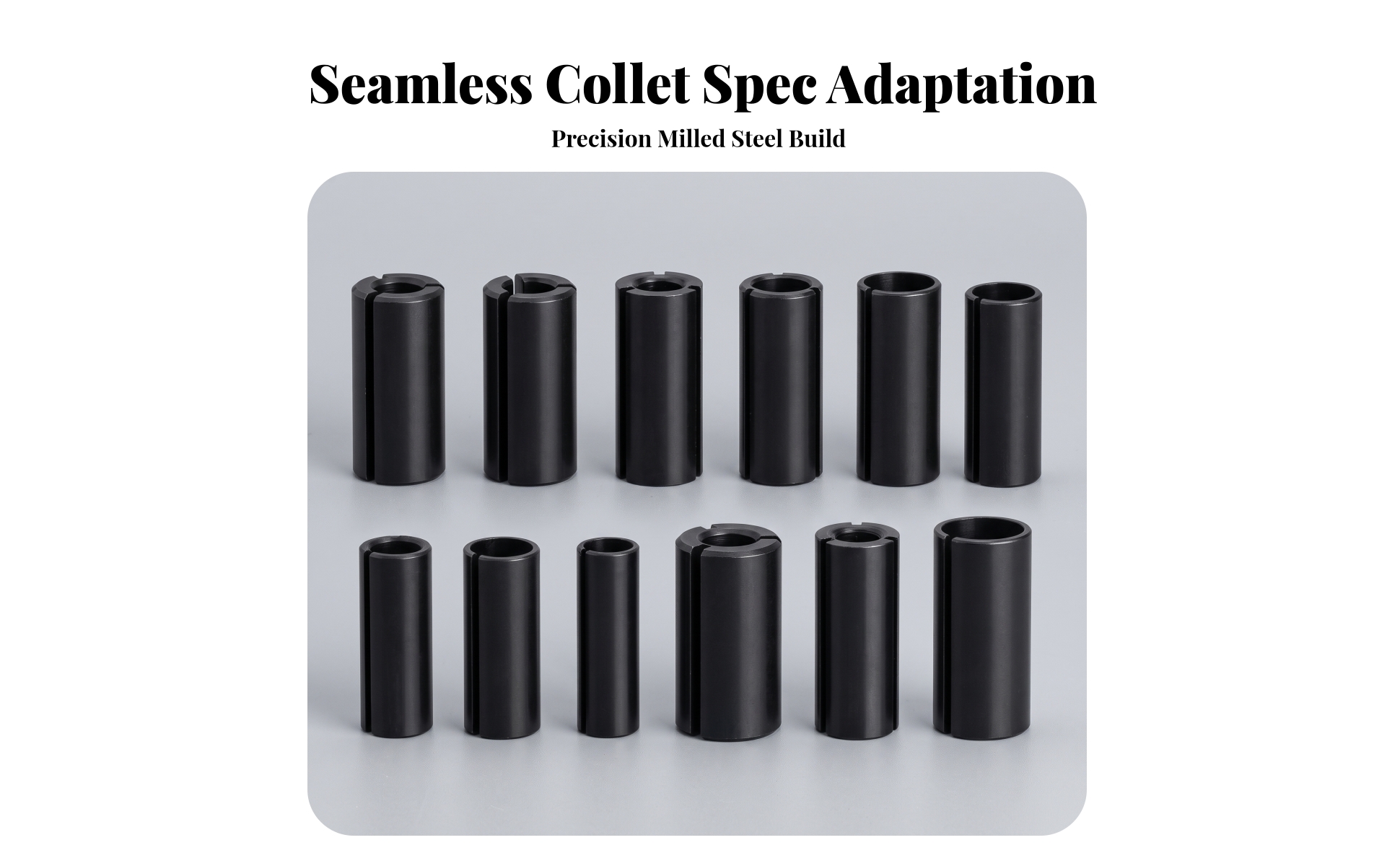 12 Pieces Rapid-Switch Adapter Sleeve Compact for Workshop, Woodworkers, DIYers