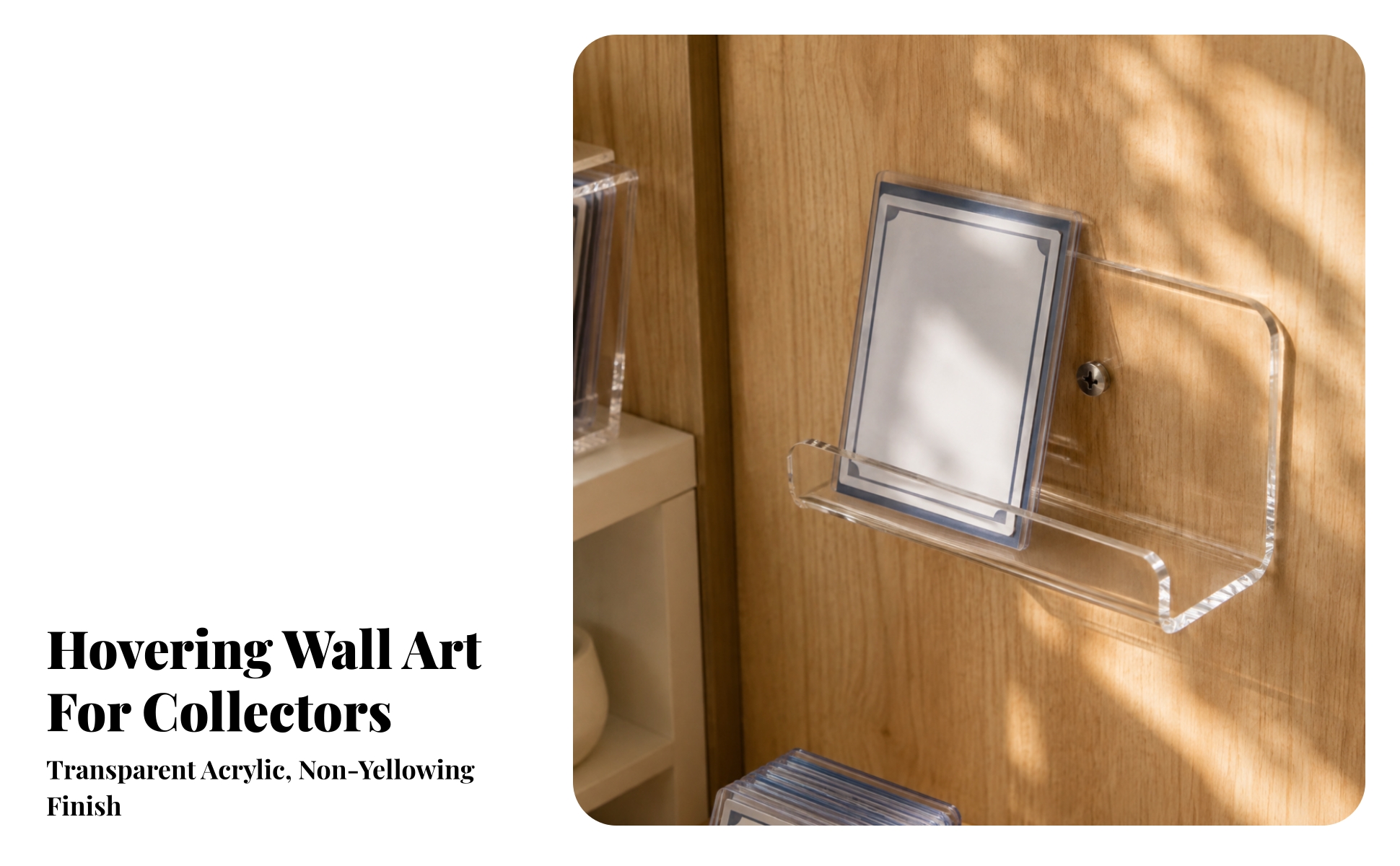 12 Pieces Wall-Mounted Comic Book Shelf Easy Installation for Office, Collectors